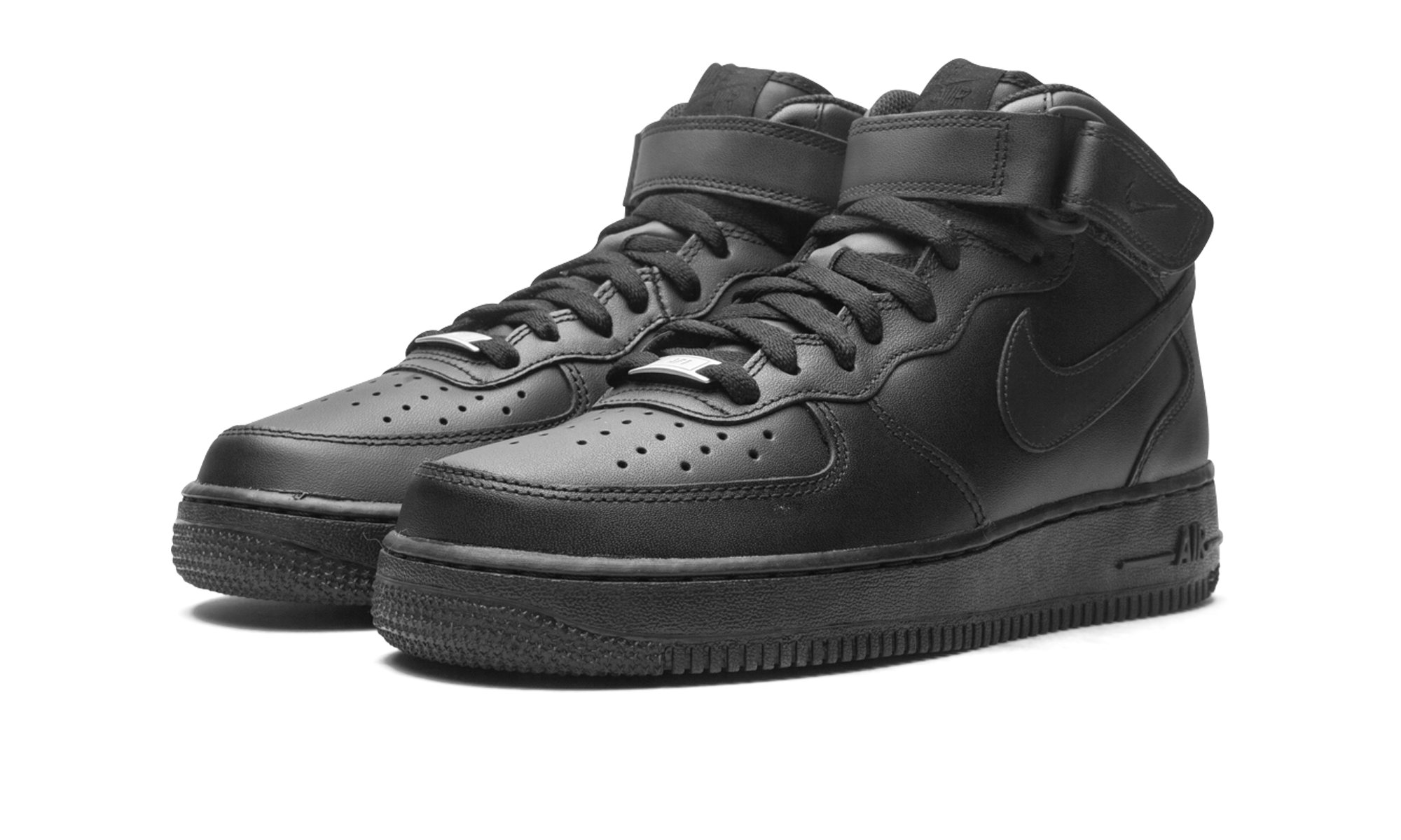 Nike Air Force 1 Mid 07 Triple Black (2021) 3