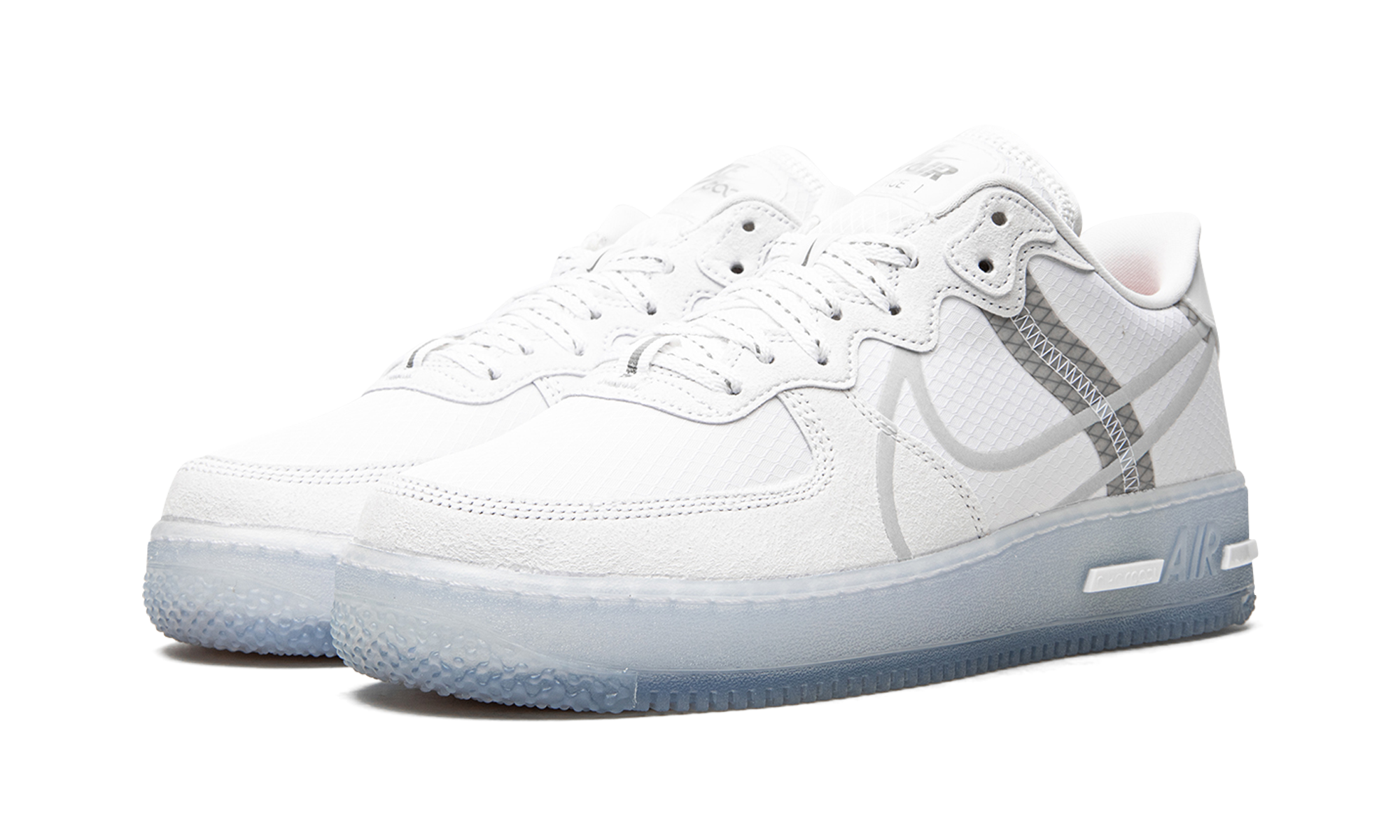 Nike Air Force 1 React White Light Bone 3