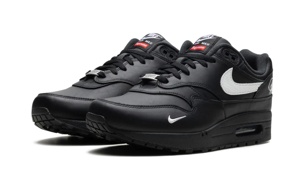 Nike Air Max 1 '87 SP Supreme Black White 2