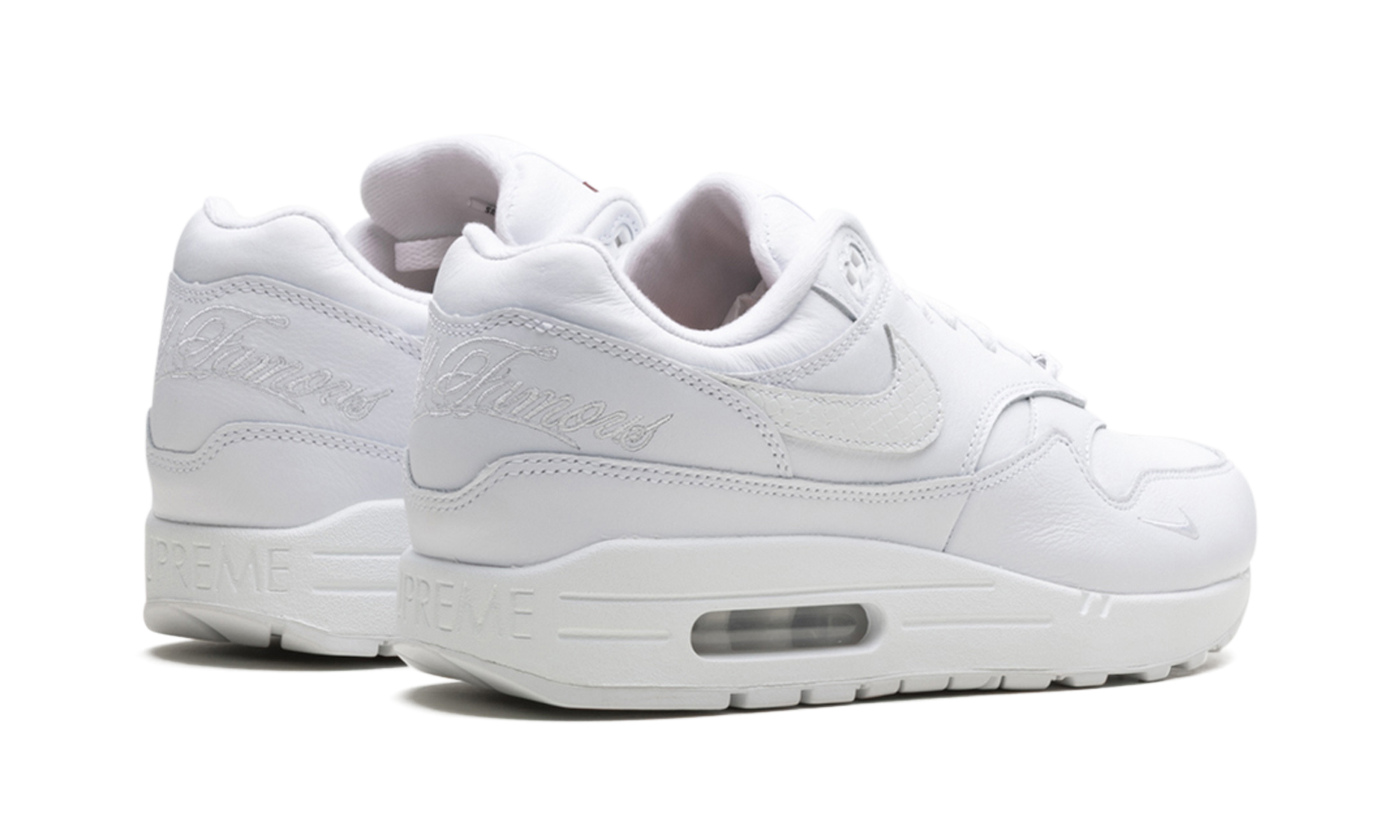 Nike Air Max 1 '87 SP Supreme Triple White 4