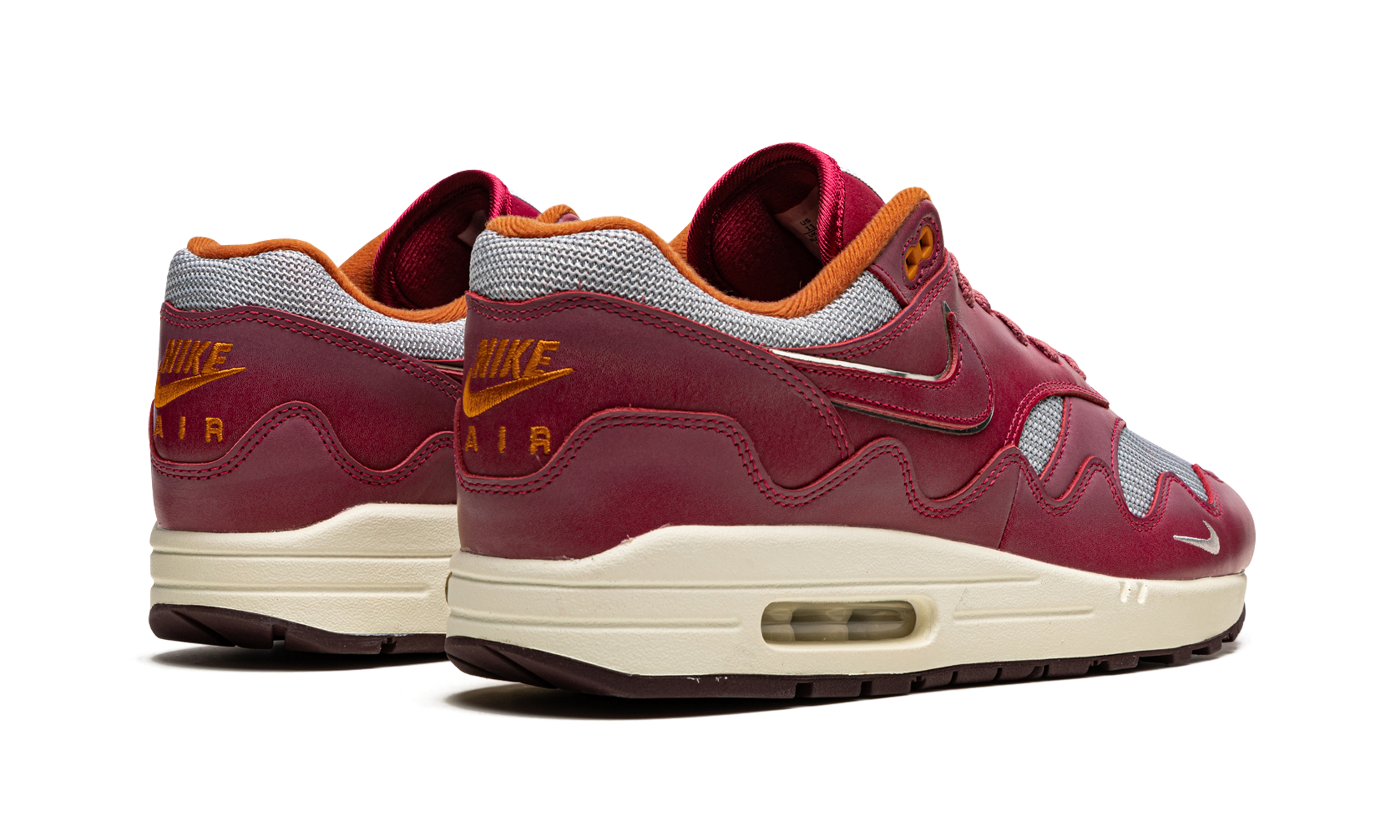 Nike Air Max 1 Patta Waves Rush Maroon (with Bracelet) 3