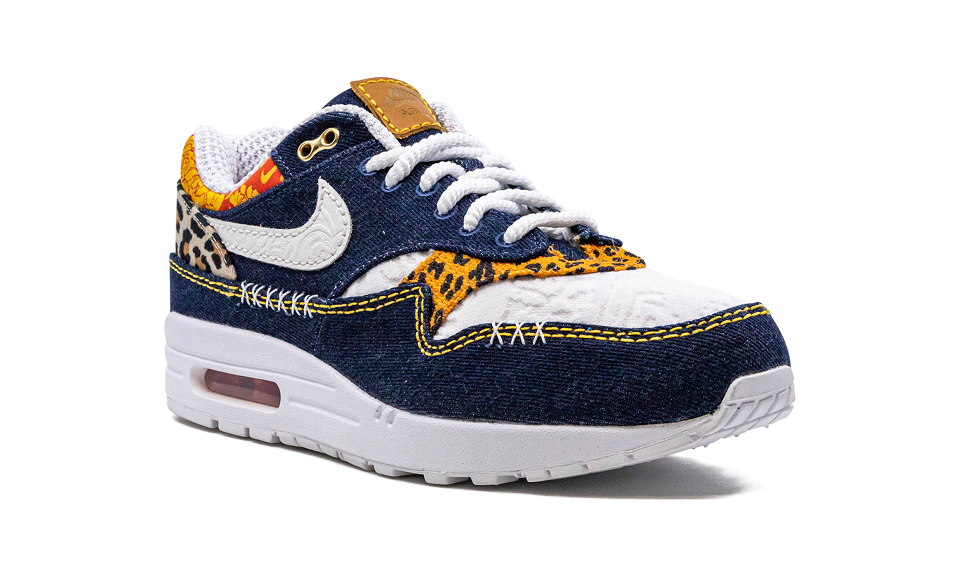 Nike Air Max 1 Premium Denim Leopard 2