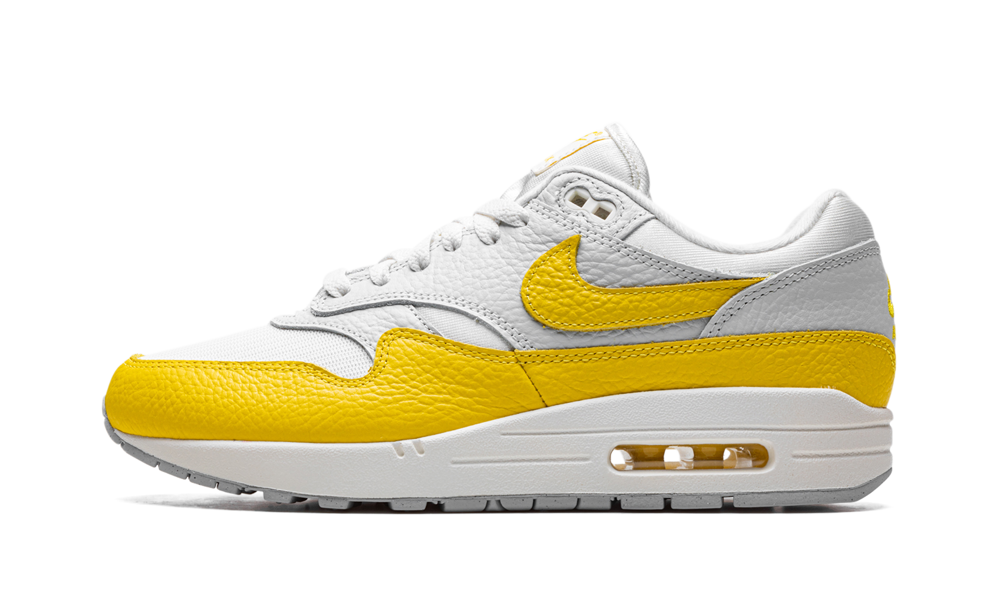 Nike Air Max 1 White Bright Yellow 1