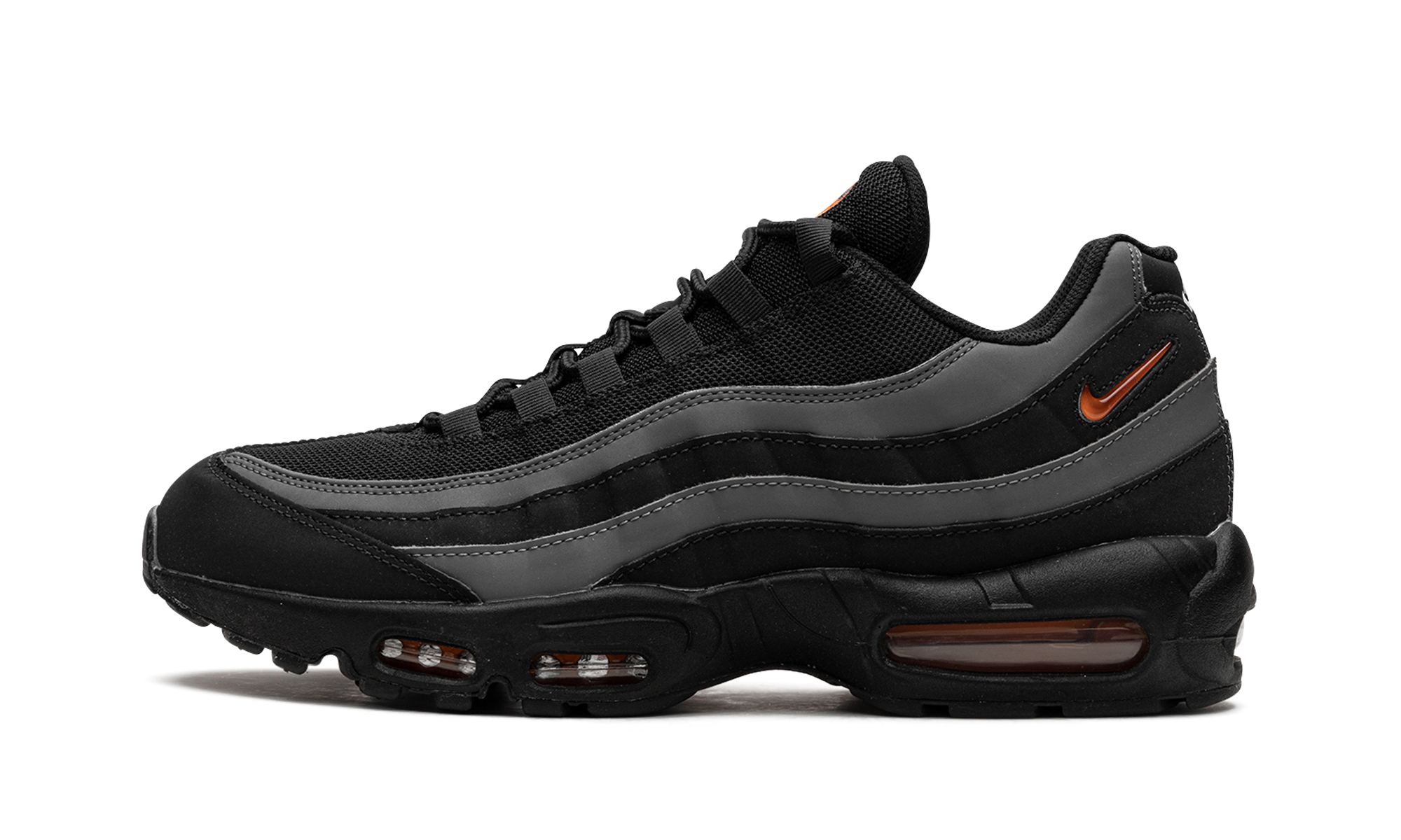 Nike Air Max 95 Black Grey Safety Orange 1