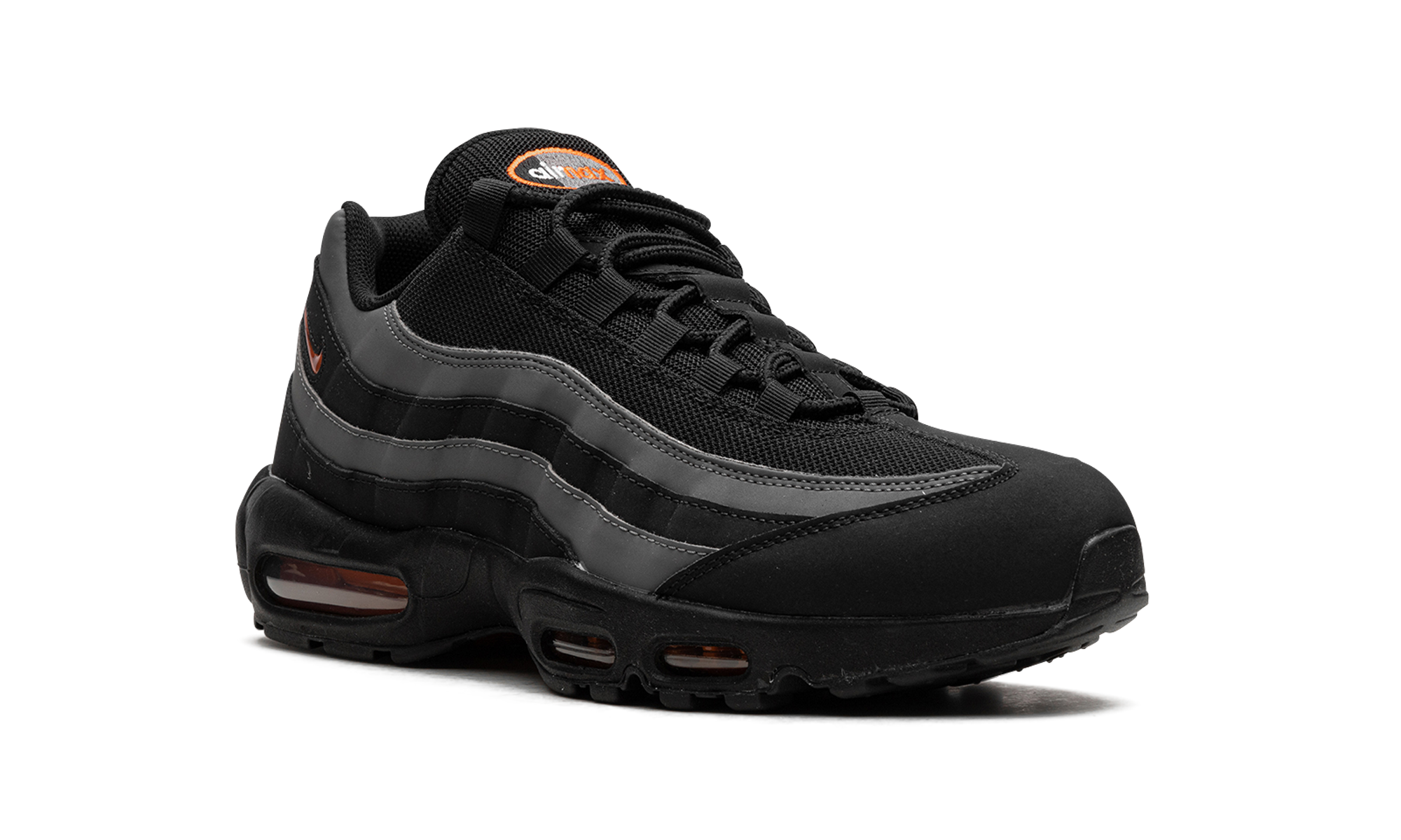 Nike Air Max 95 Black Grey Safety Orange 2