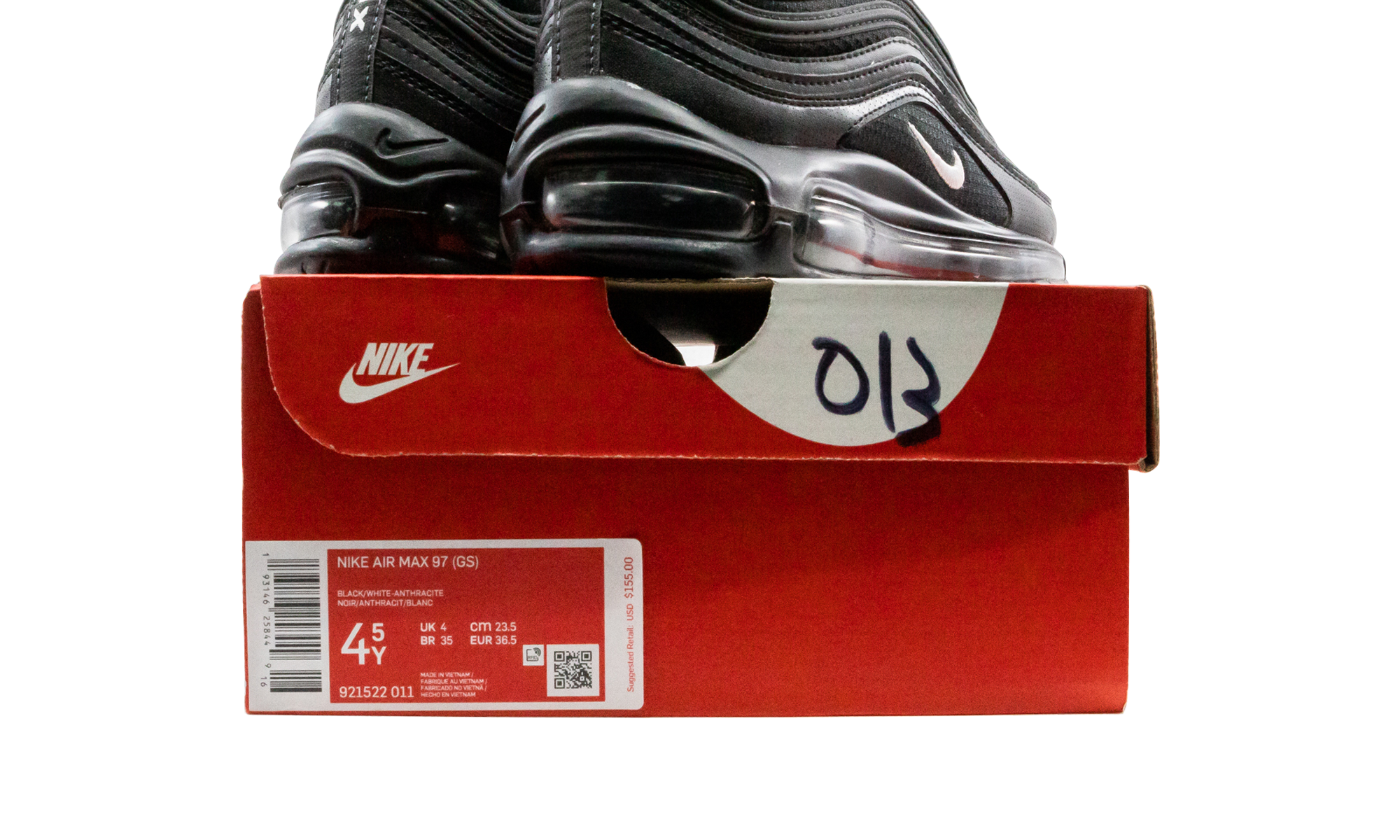 Nike Air Max 97 Black (GS) 8