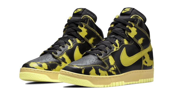 Nike Dunk High 1985 Acid Wash Yellow 2