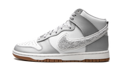 Nike Dunk High Chenille Swoosh Photon Dust 1