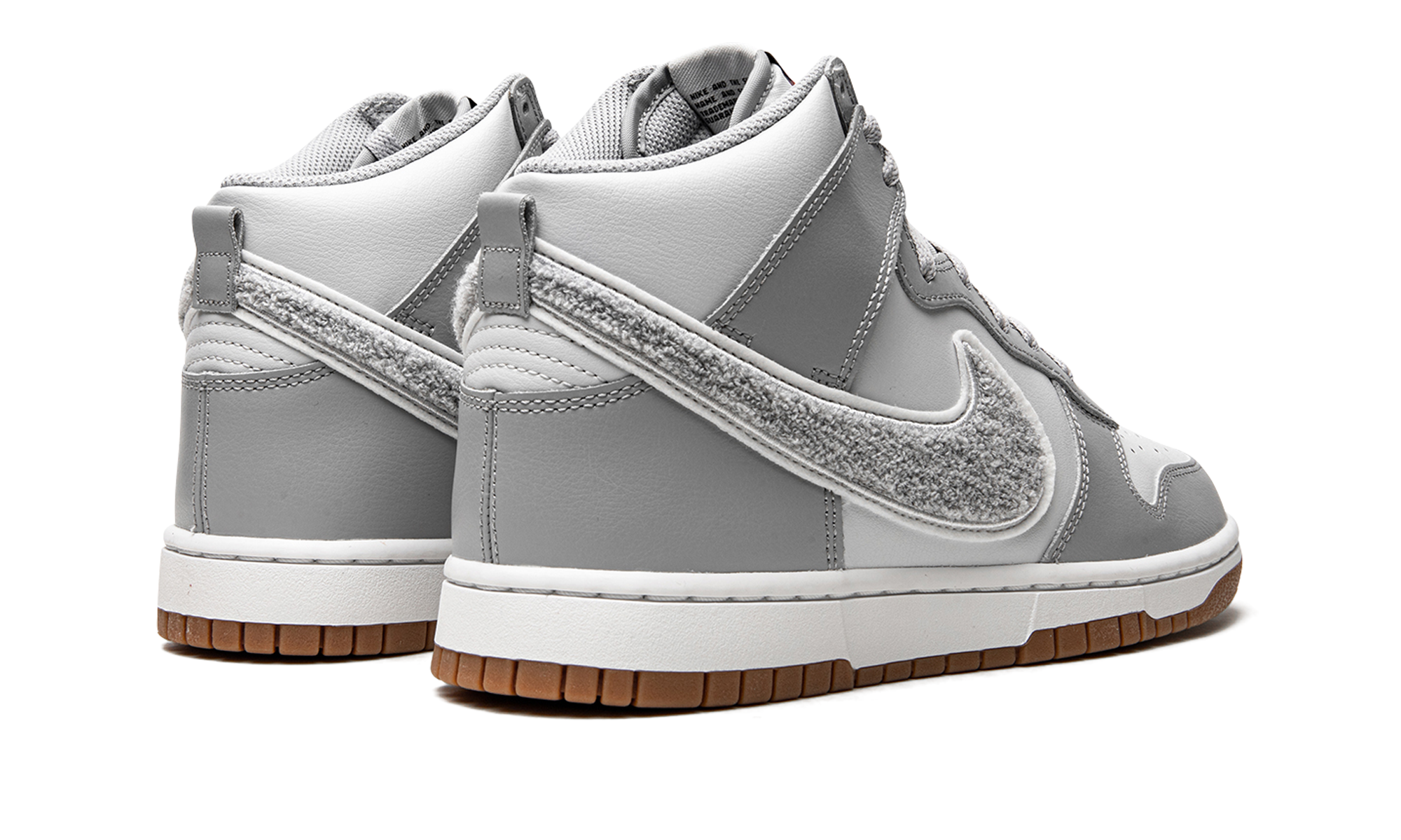 Nike Dunk High Chenille Swoosh Photon Dust 4