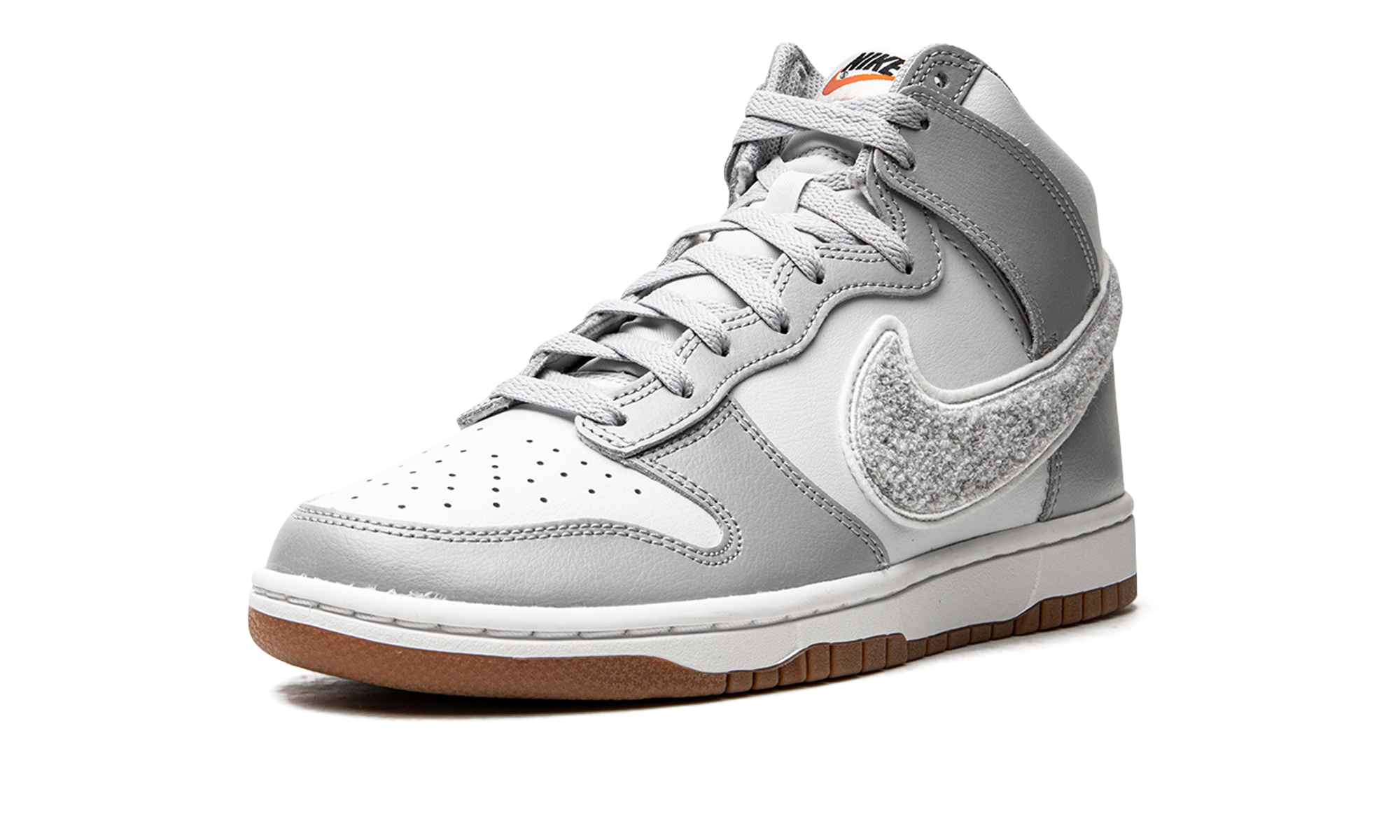 Nike Dunk High Chenille Swoosh Photon Dust 5