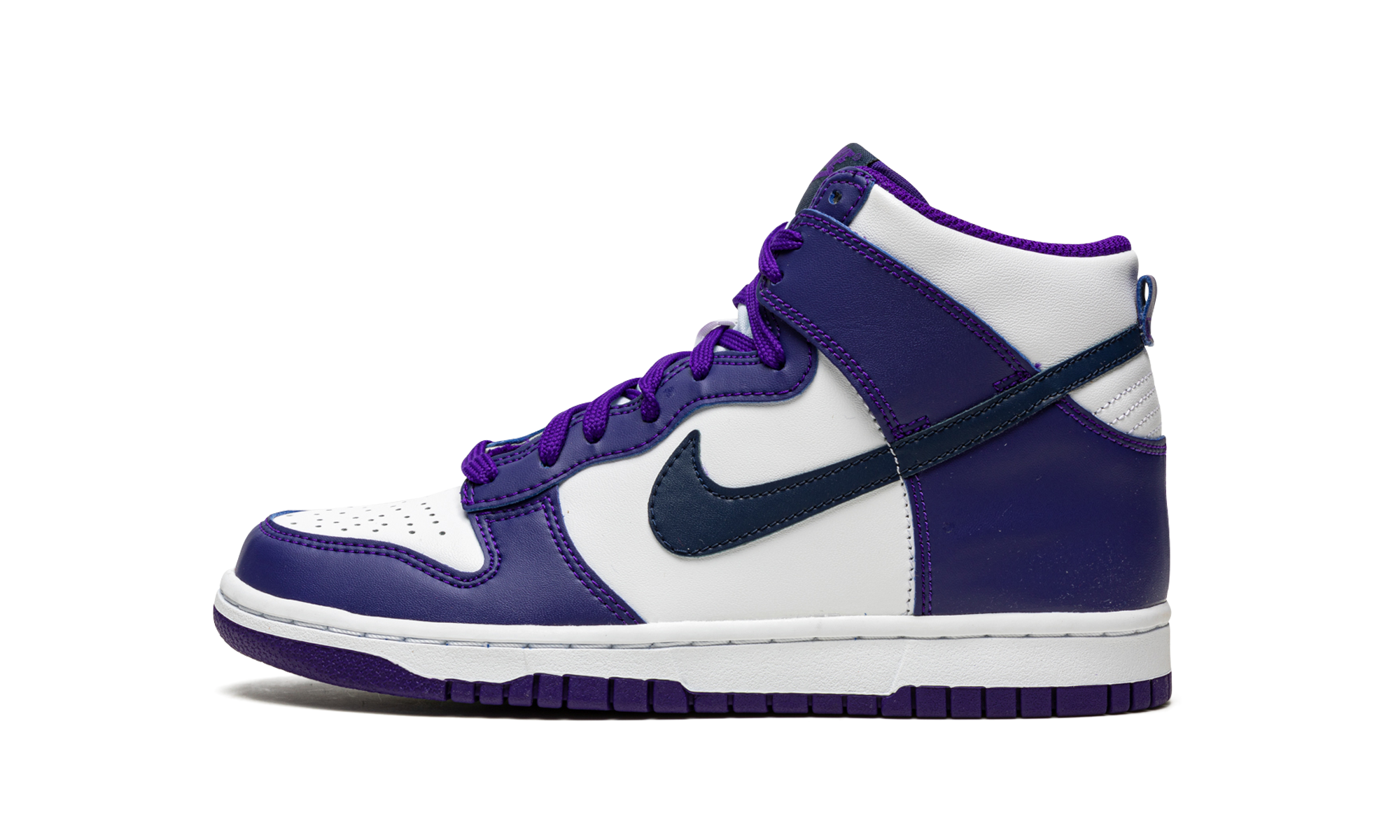 Nike Dunk High Electro Purple Midnight Navy 1