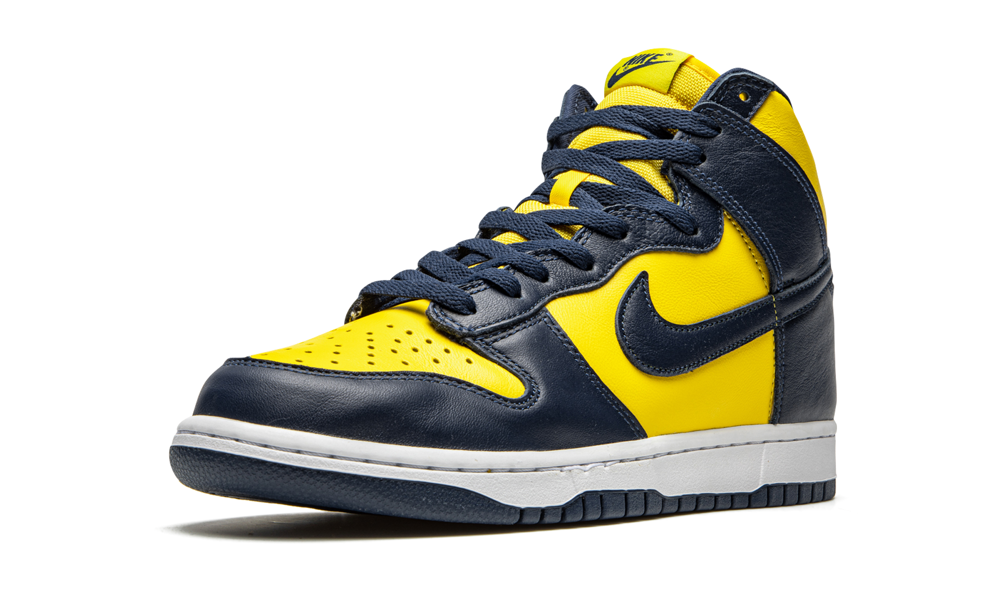 Nike Dunk High Maize & Blue (Michigan) 4