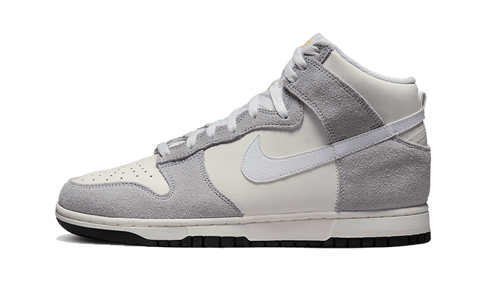 Nike Dunk High Retro Gray Orange 1
