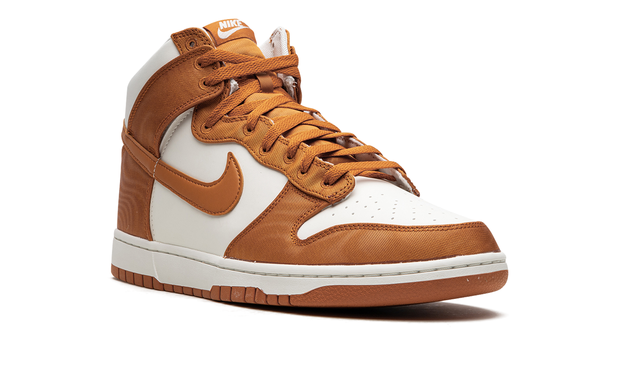 Nike Dunk High Satin Curry