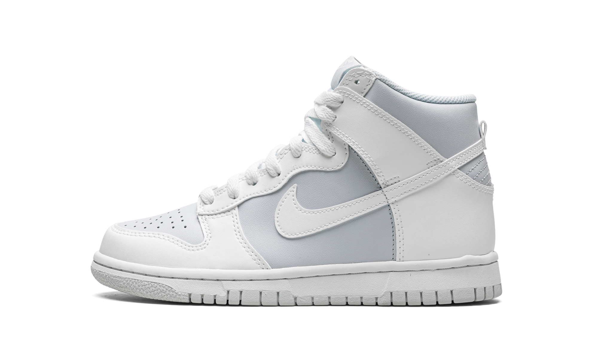 Nike Dunk High Summit White Gray Football 1