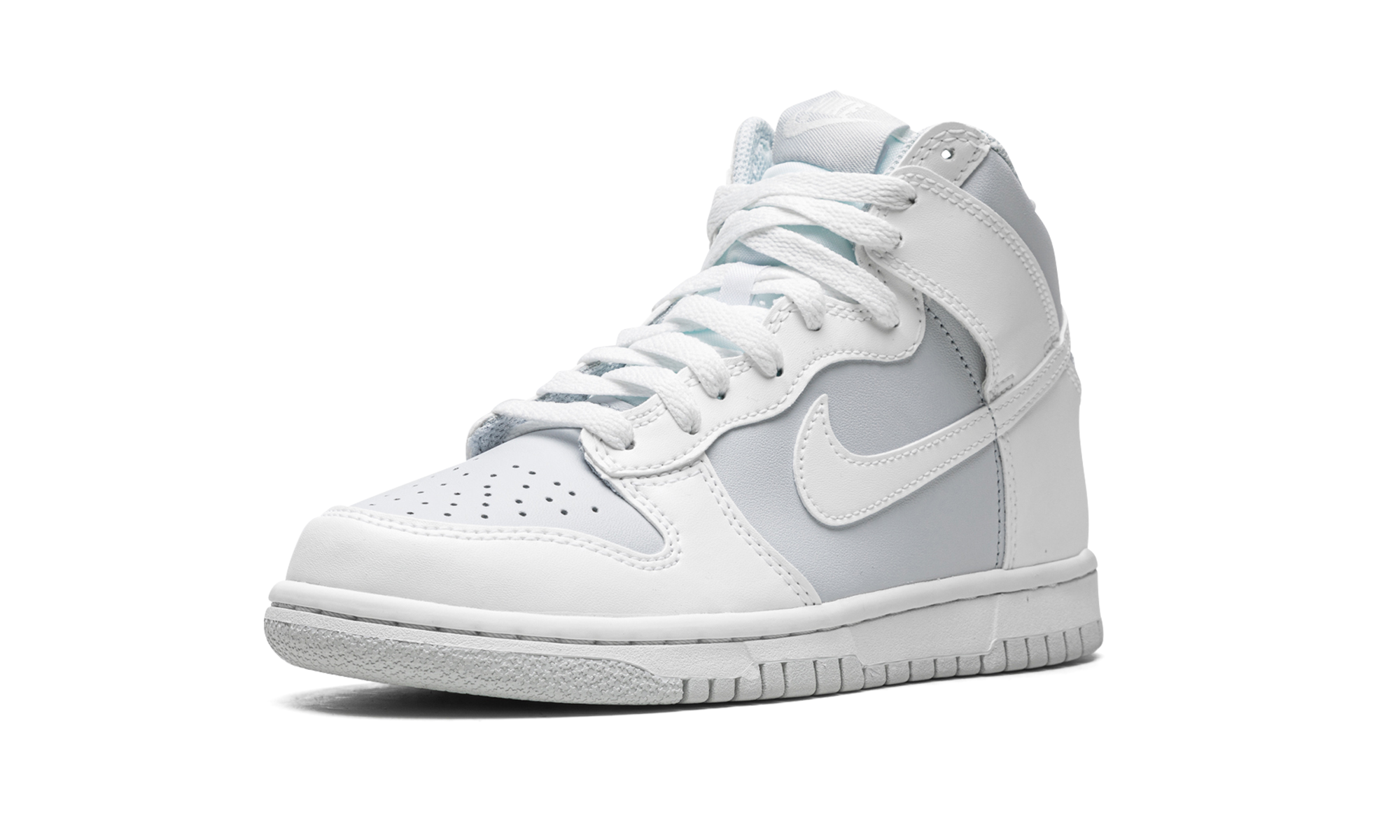 Nike Dunk High Summit White Gray Football 4