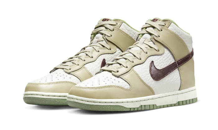 Nike Dunk High White Tan 2