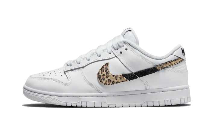 Nike Dunk Low Animal Print White 1