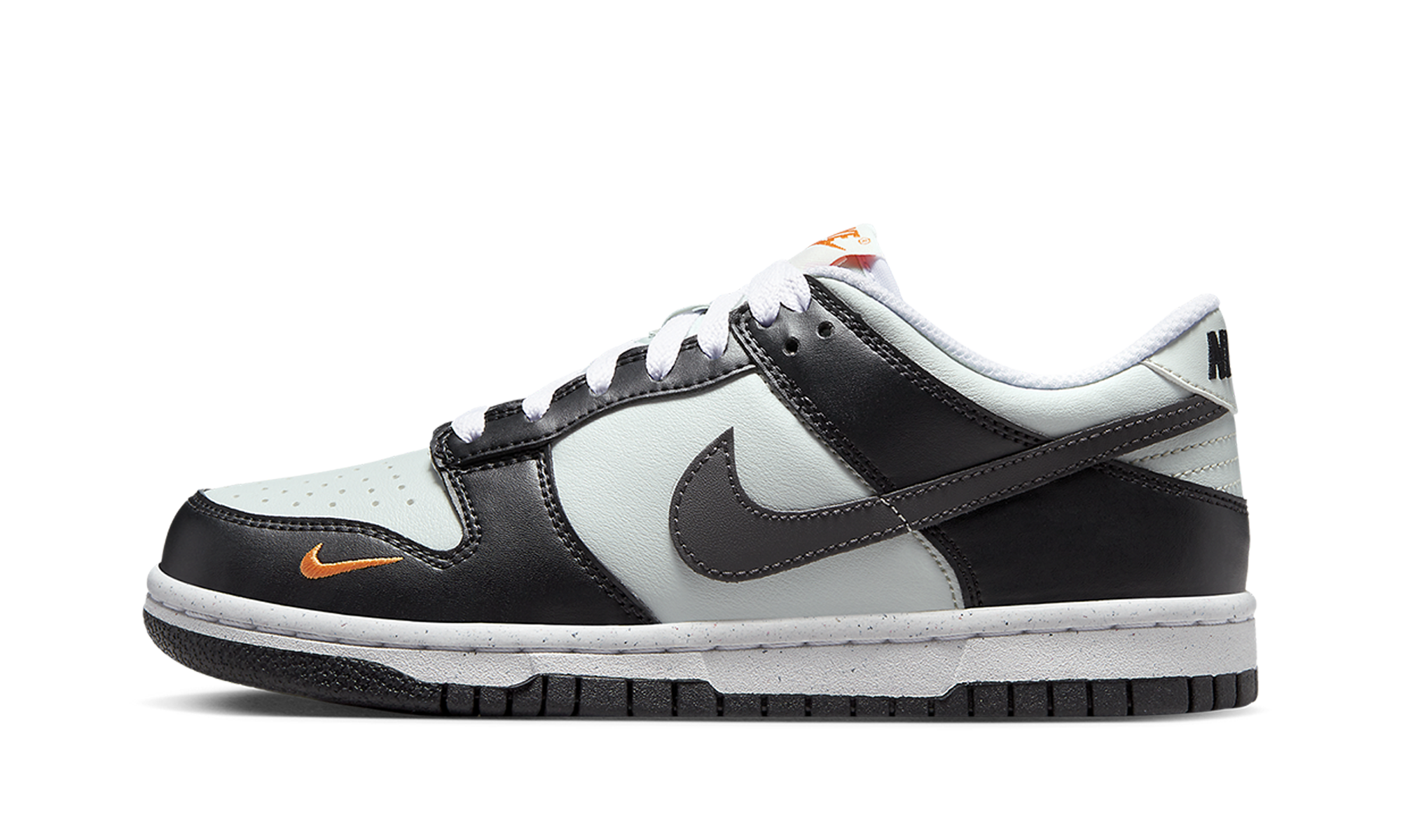 Nike Dunk Low Black Grey Orange 1