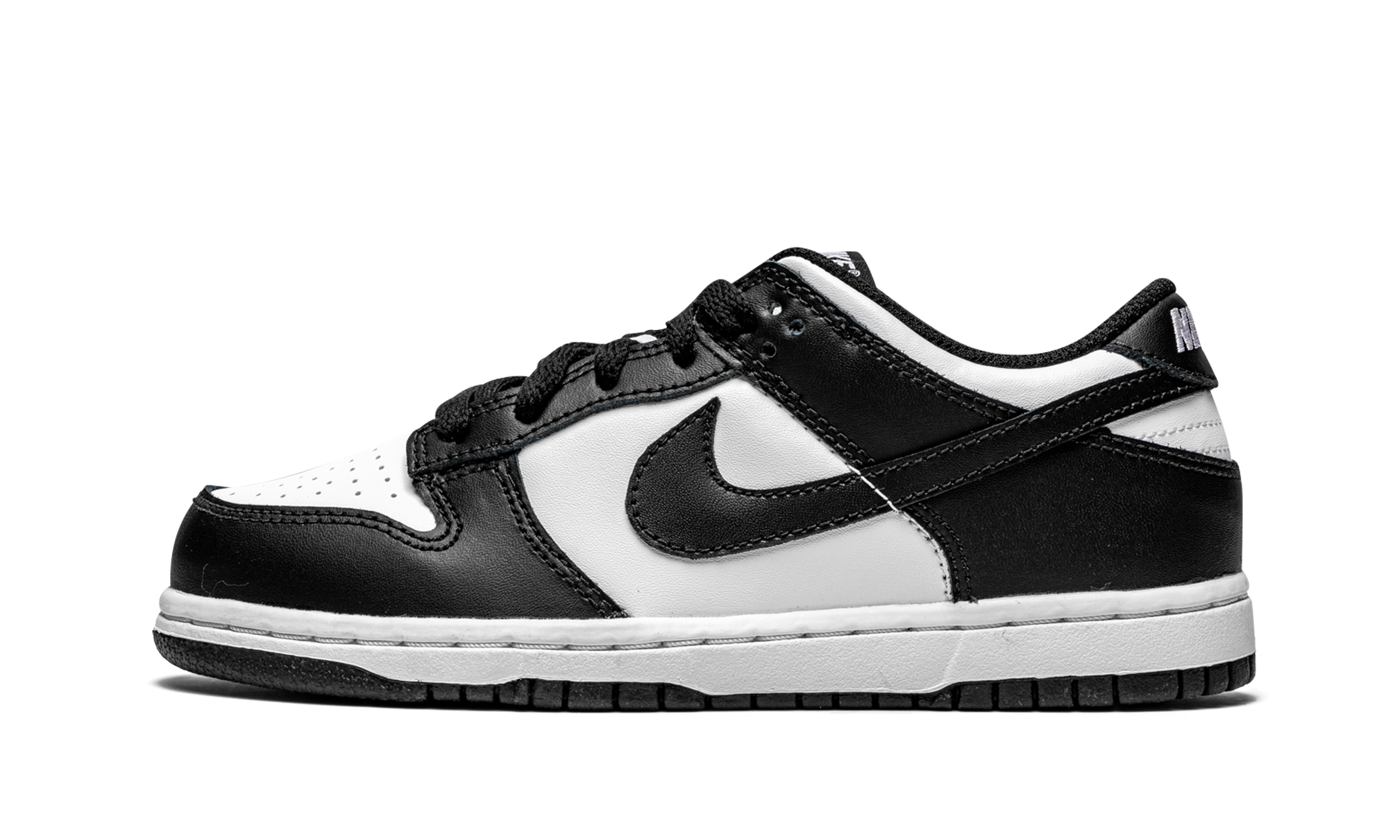 Nike Dunk Low Black White Child (PS) 8