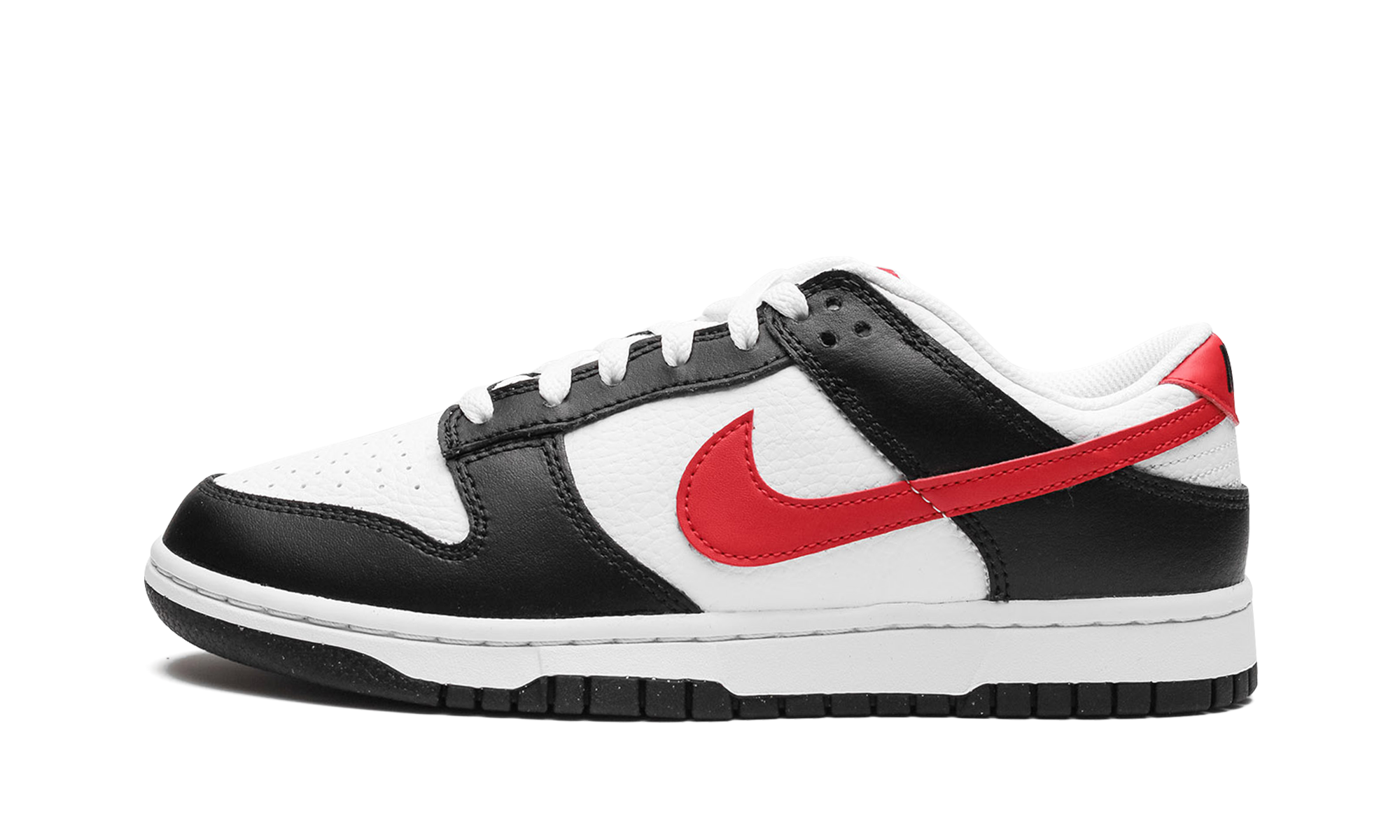 Nike Dunk Low Black White Red