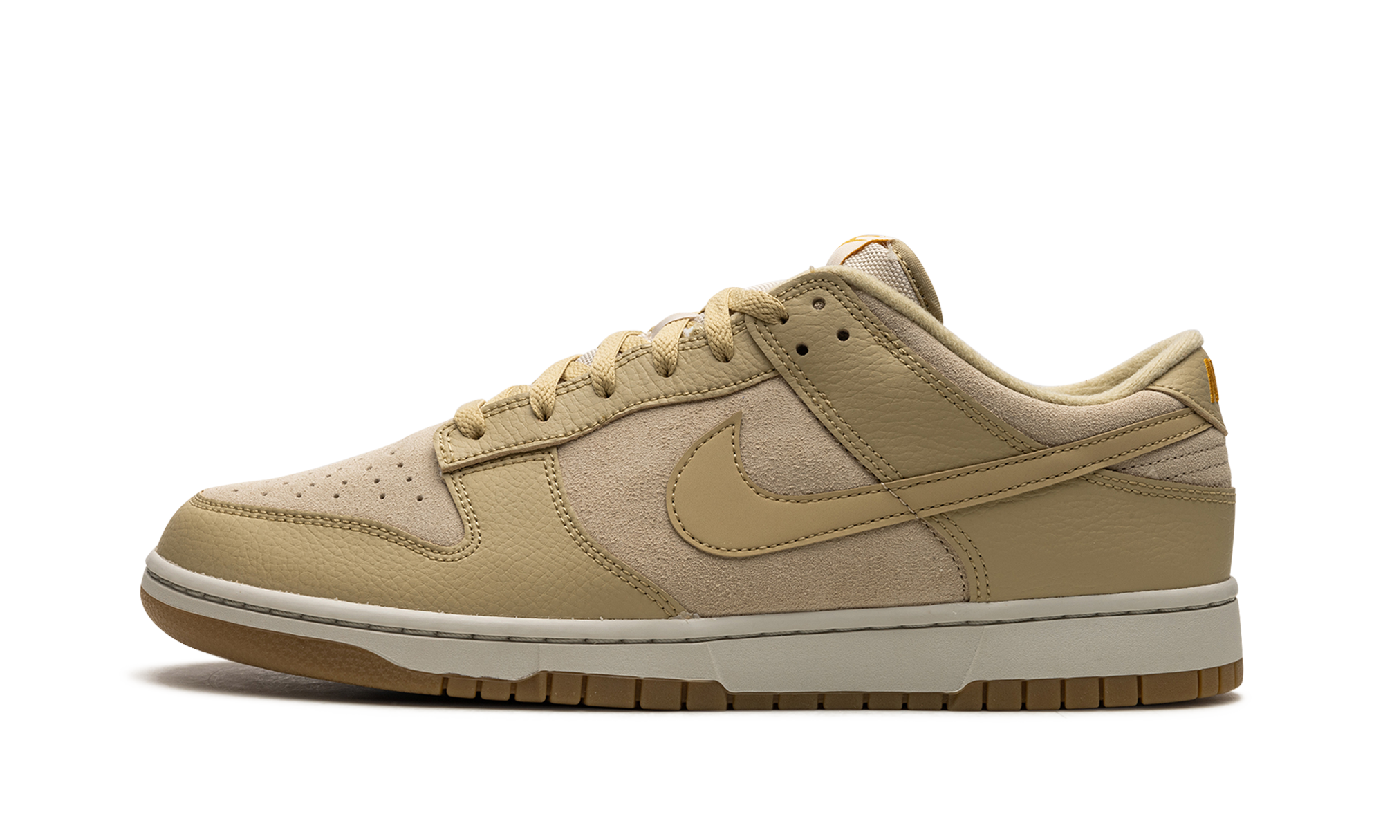 Nike Dunk Low Khaki Suede Gum 1