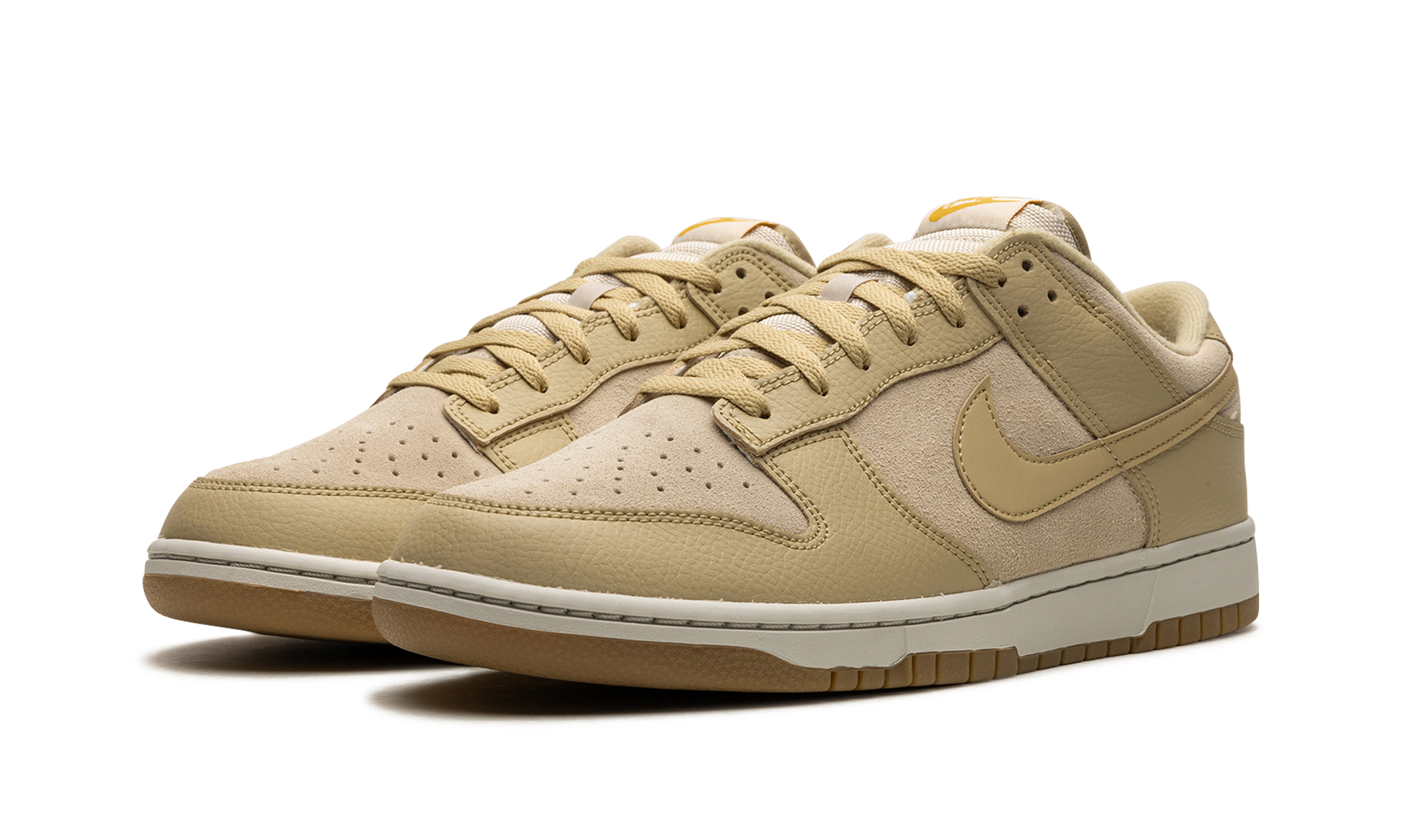 Nike Dunk Low Khaki Suede Gum 3