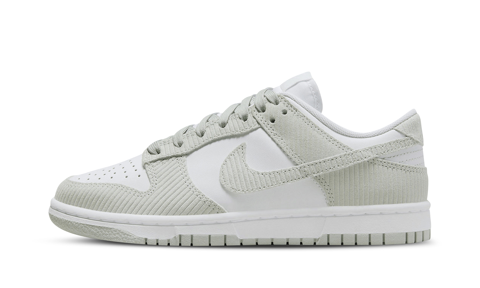 Nike Dunk Low Light Silver Corduroy (W) 1