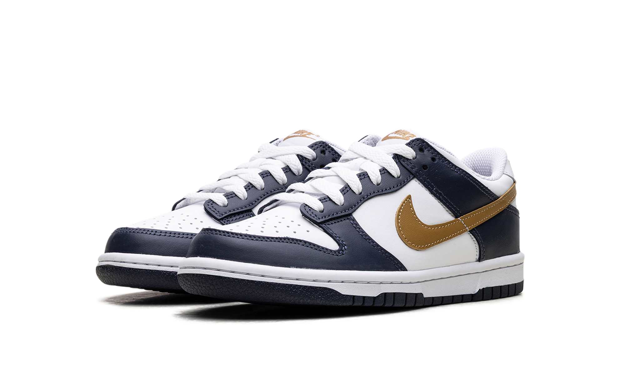 Nike Dunk Low Midnight Navy Wheat (GS) 3