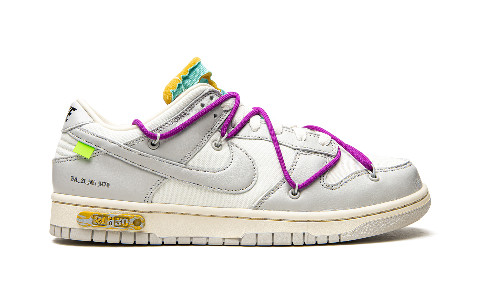 Nike Dunk Low Off-White Lot 21 6