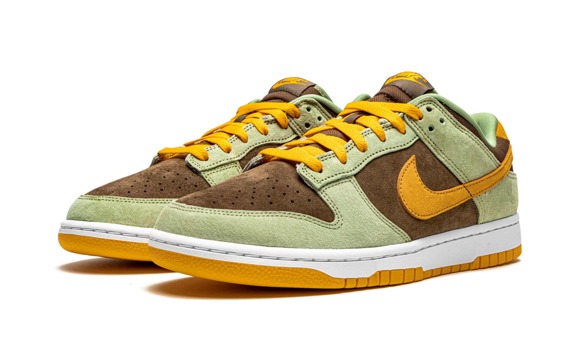 Nike Dunk Low Olive Brown Orange 2