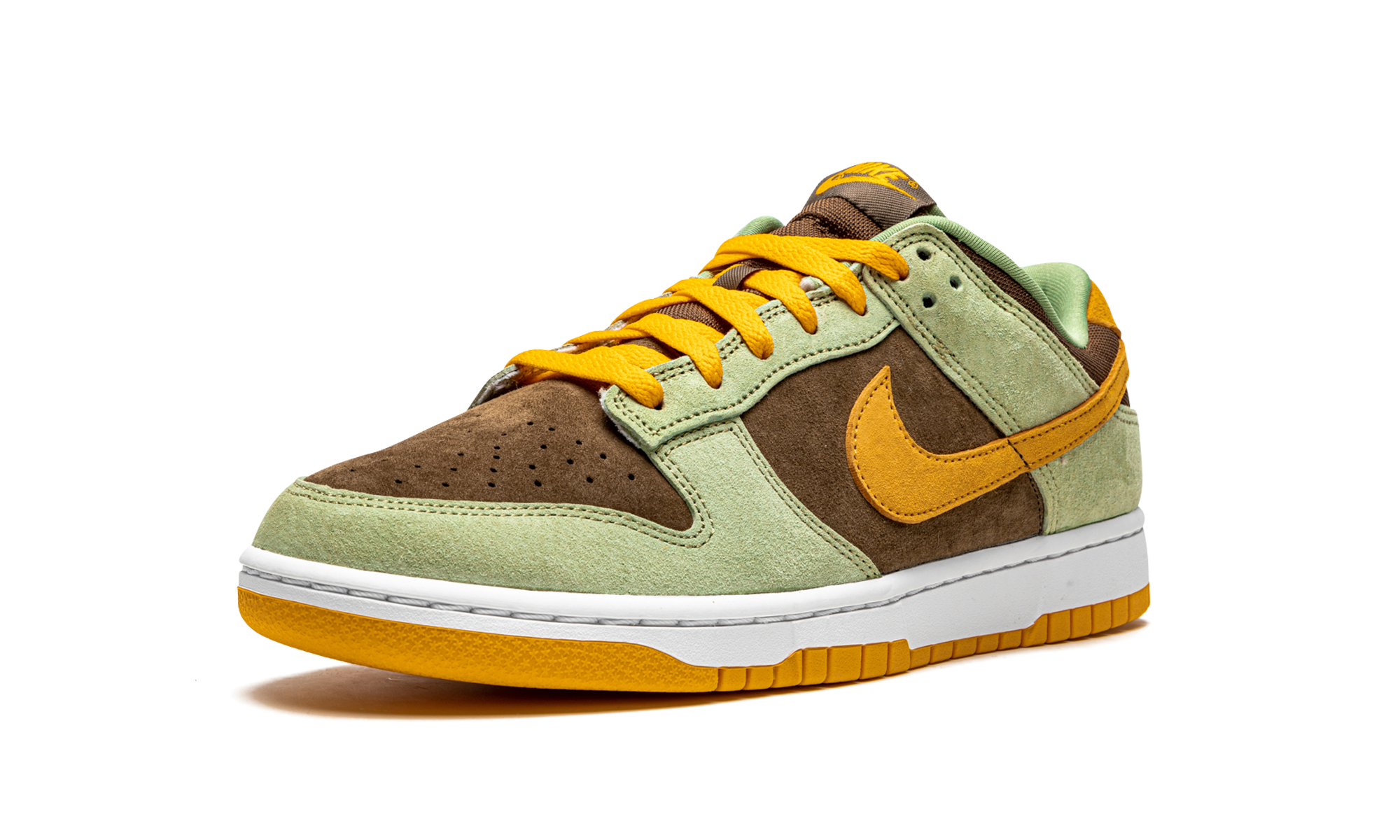 Nike Dunk Low Olive Brown Orange 4