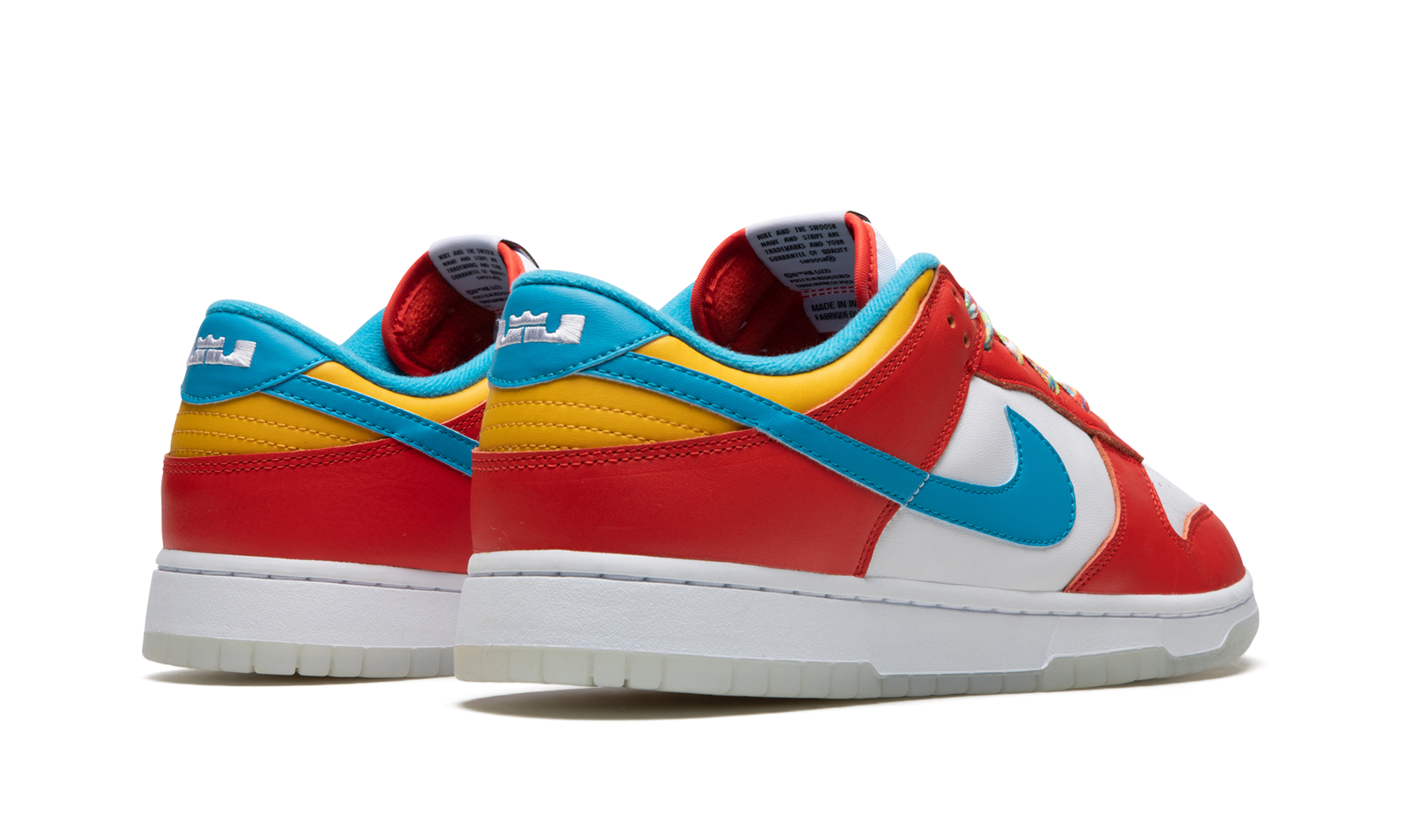 Nike Dunk Low QS LeBron James Fruity Pebbles 10