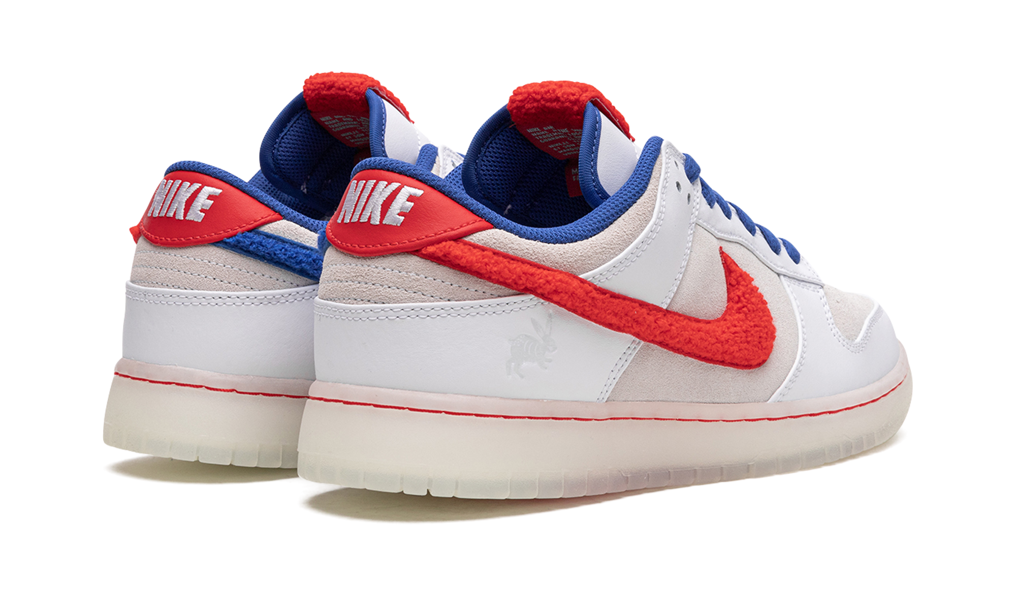 Nike Dunk Low Retro PRM YEAR OF THE RABBIT White Crimson 4