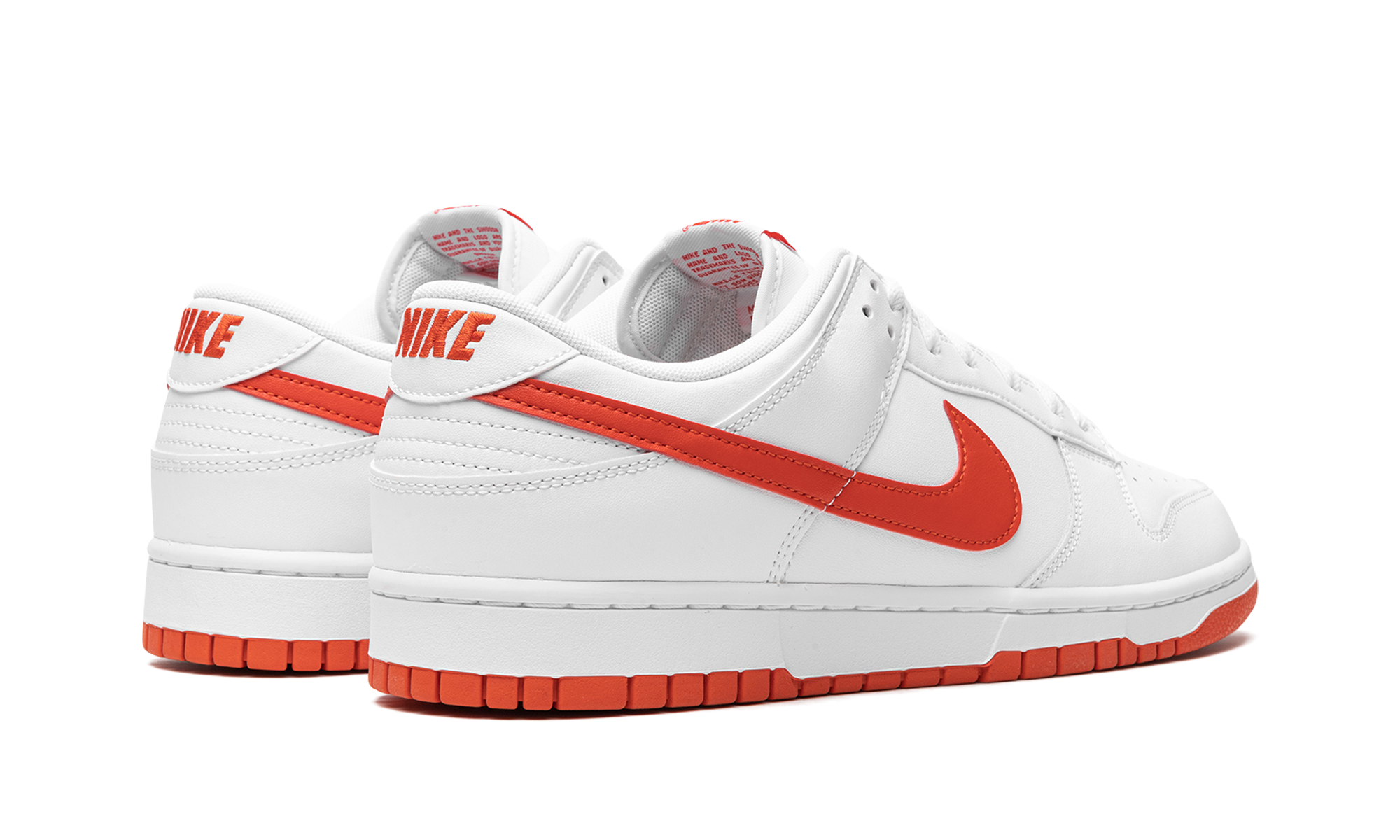 Nike Dunk Low Retro White Picante Red 4