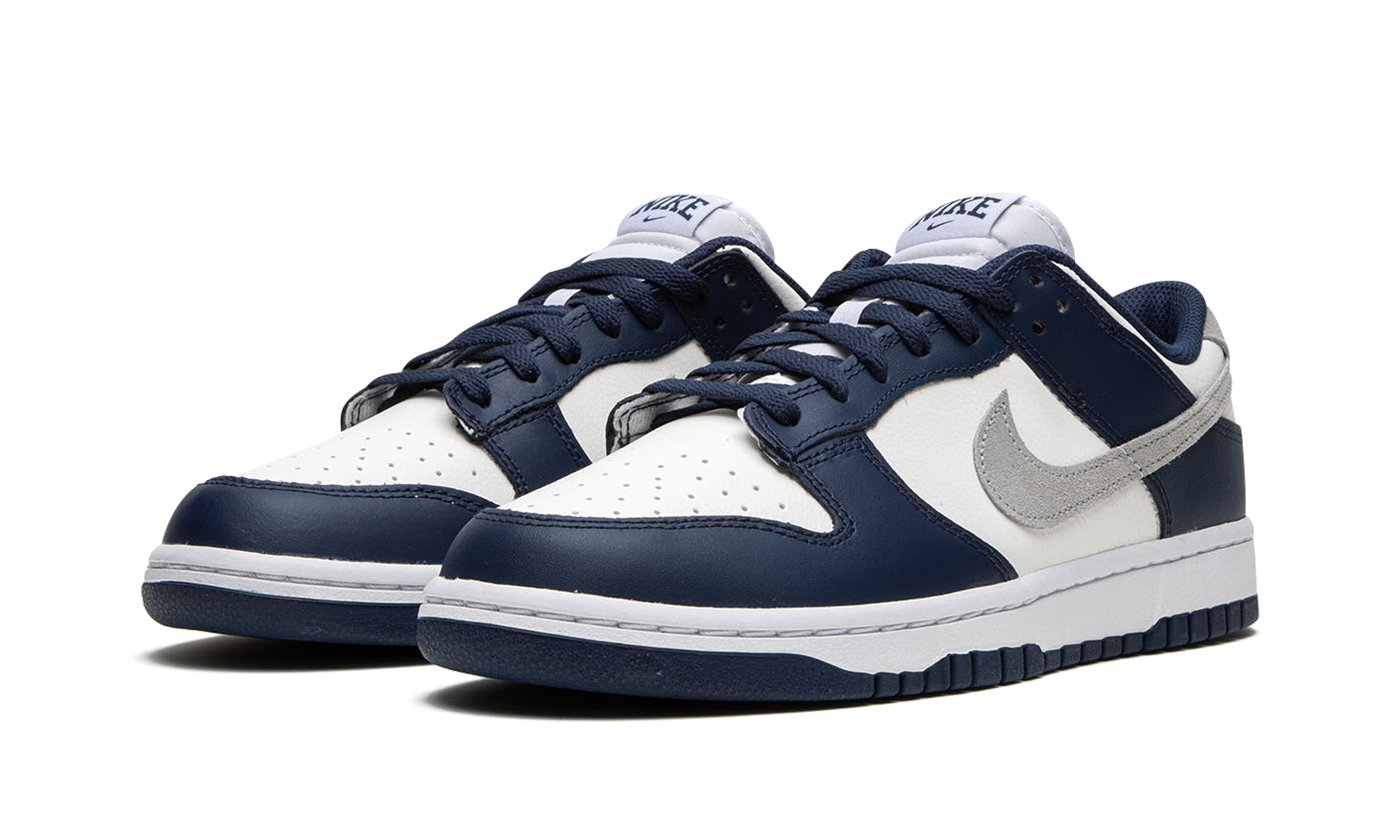 Nike Dunk Low Summit White Midnight Navy 3