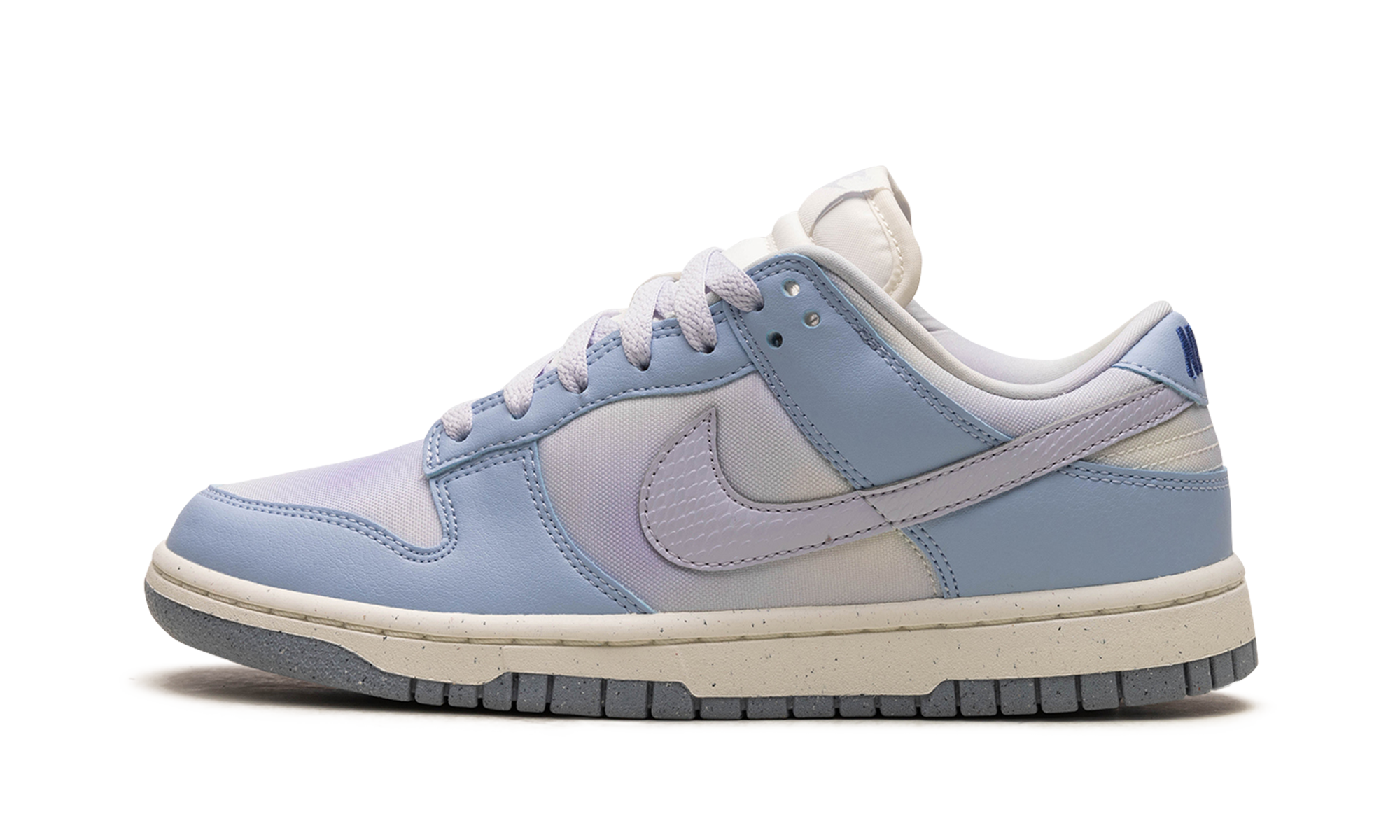 Nike Dunk Low White Blue Airbrush 1