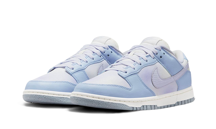 Nike Dunk Low White Blue Airbrush 2