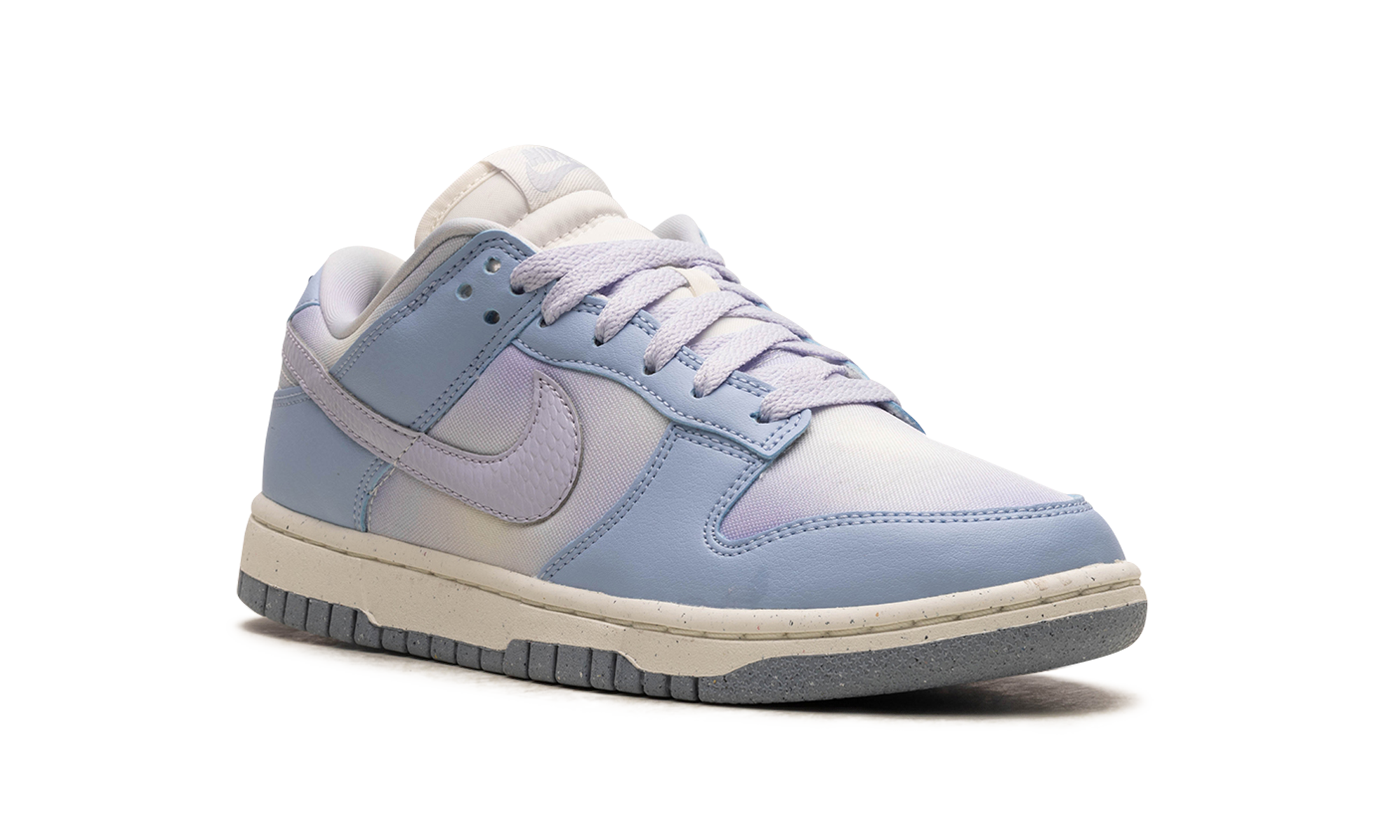 Nike Dunk Low White Blue Airbrush