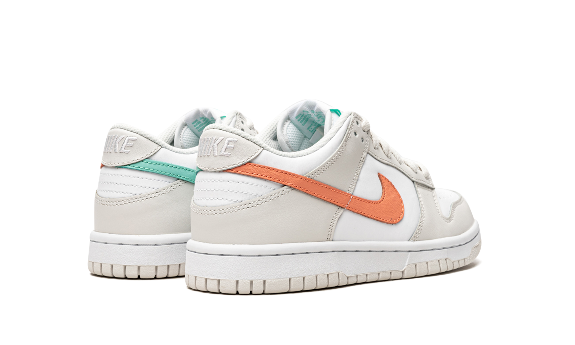 Nike Dunk Low White Bone Peach Aqua 4