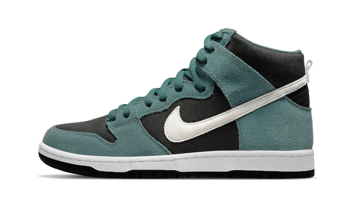 Nike Nike Sb Dunk High Green Suede 1