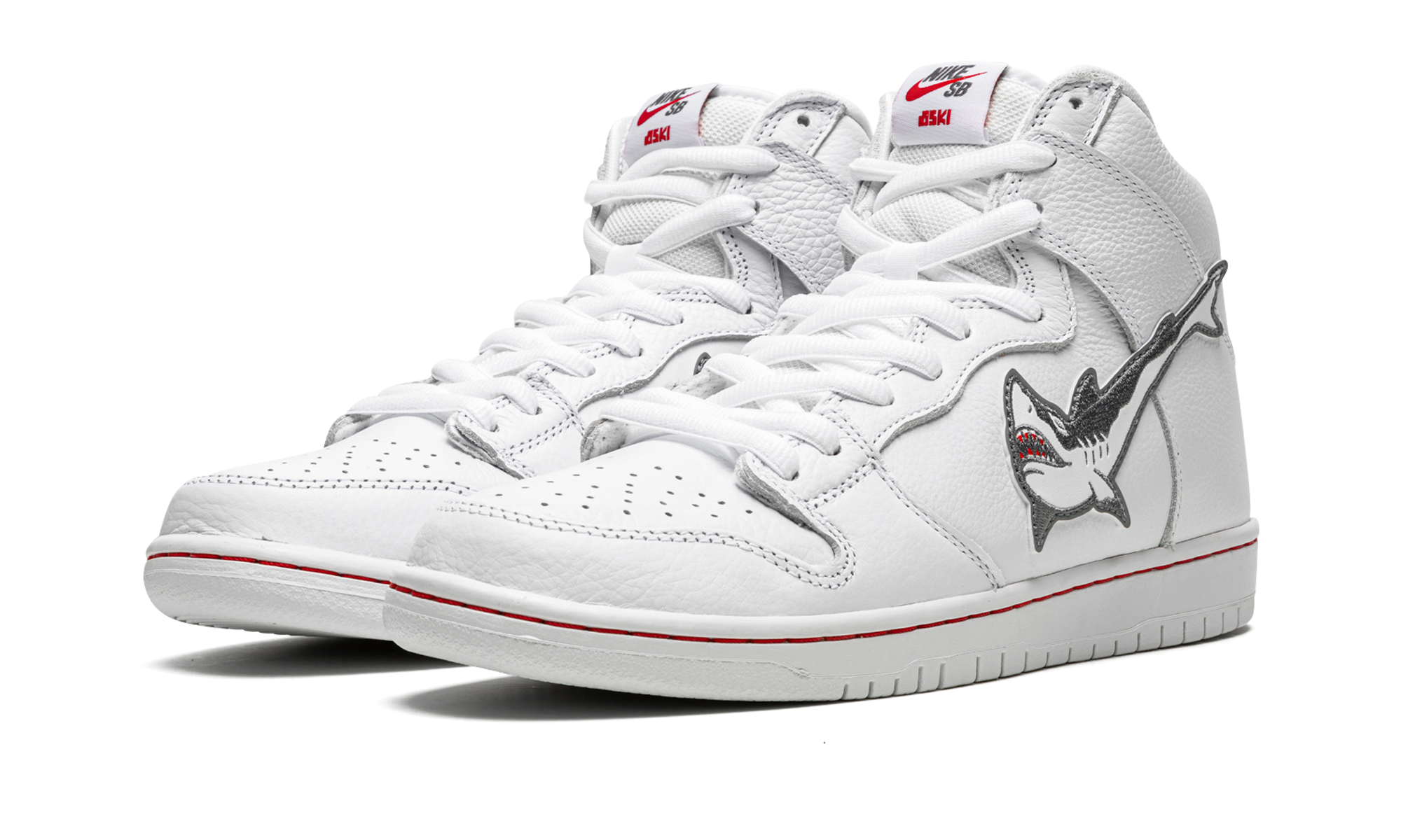 Nike Sb Dunk High Oski Great White Shark 2