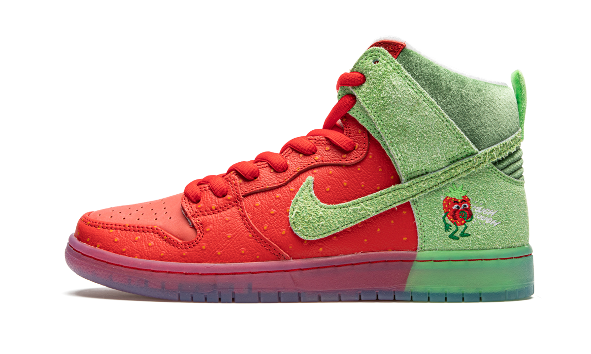 Nike Sb Dunk High Pro QS Strawberry Cough 1