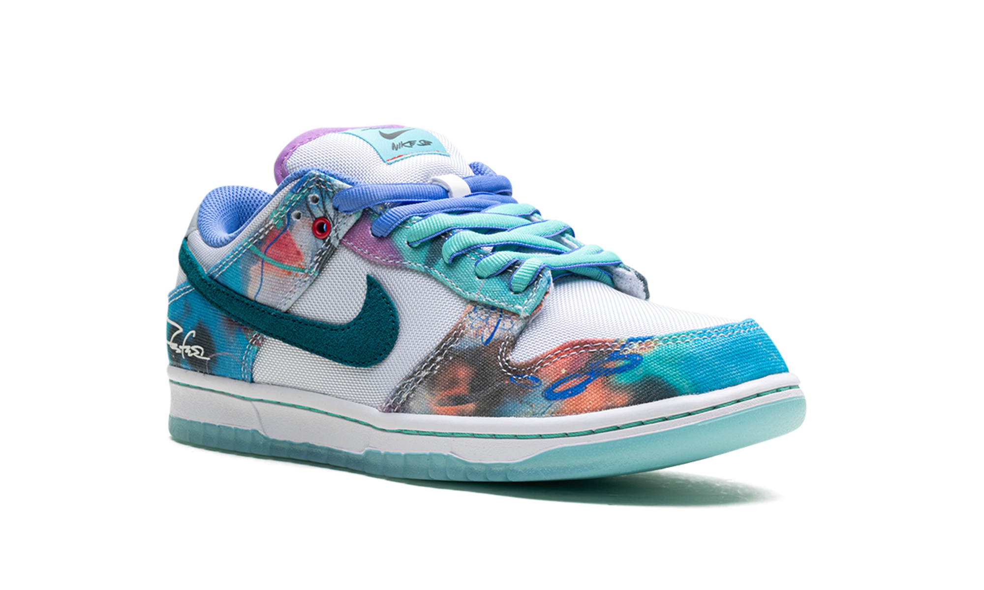 Nike SB Dunk Low Futura Laboratories Bleached Aqua 10