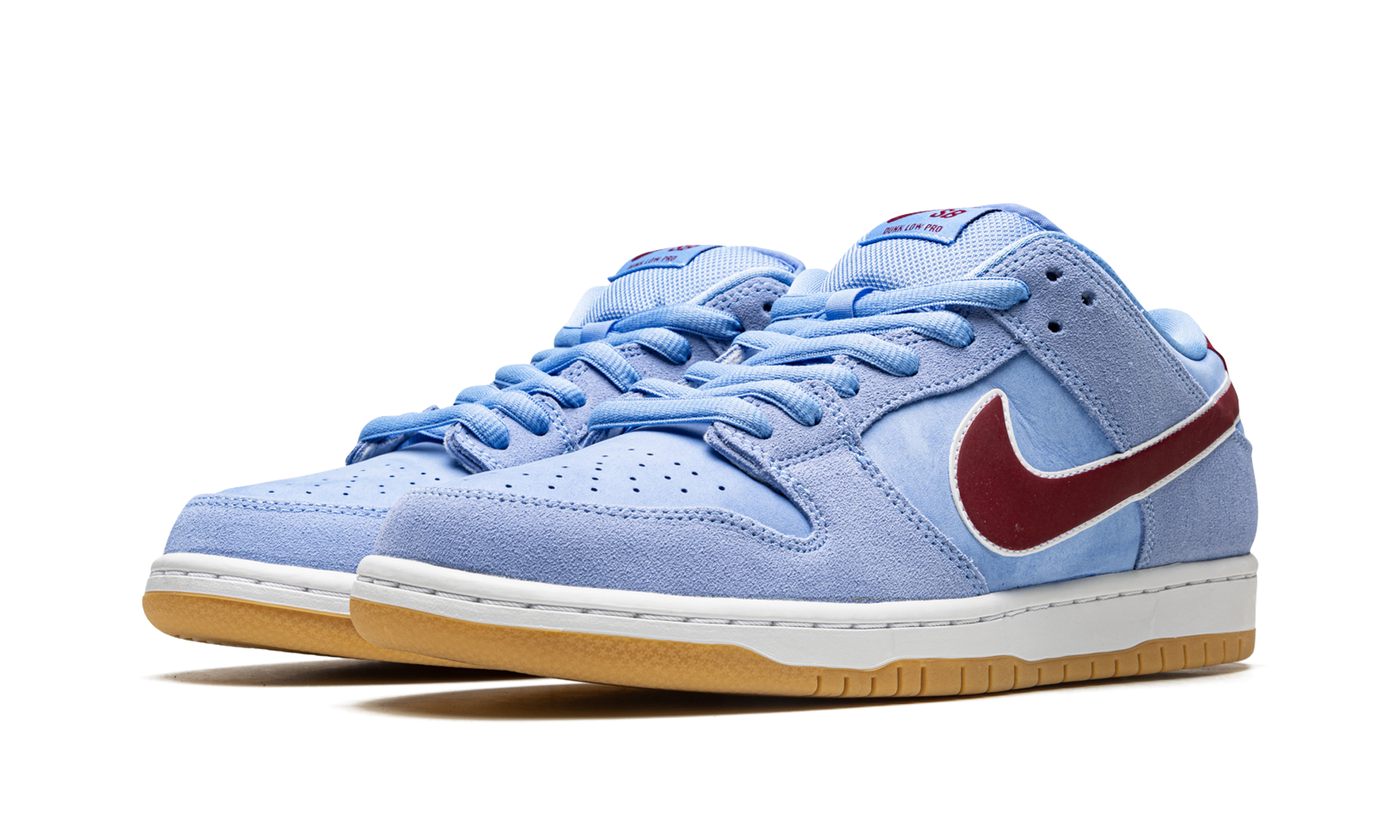 Nike SB Dunk Low Valour Blue Team Maroon 2