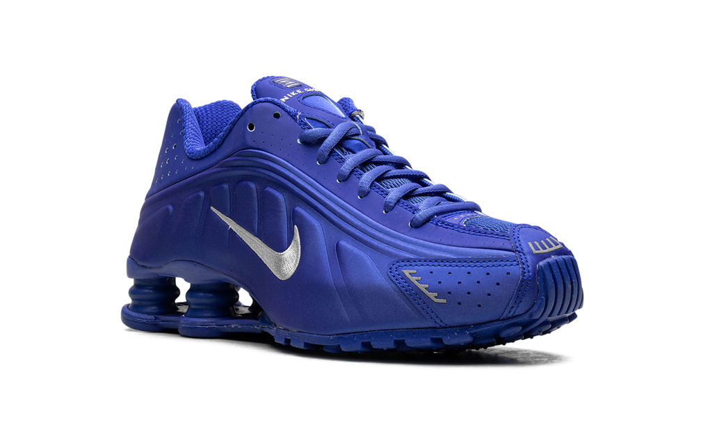 Nike Shox R4 Racer Blue Metallic Silver (W) 2