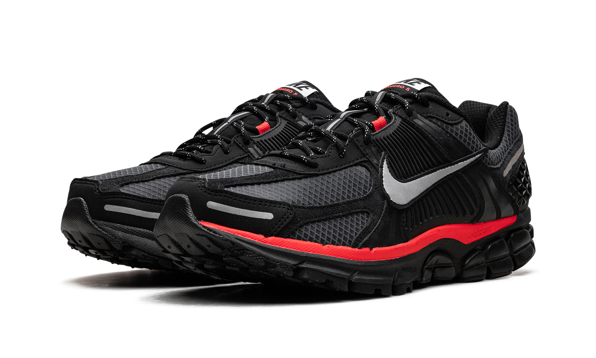 Nike Zoom Vomero 5 Black Metallic University Red 3