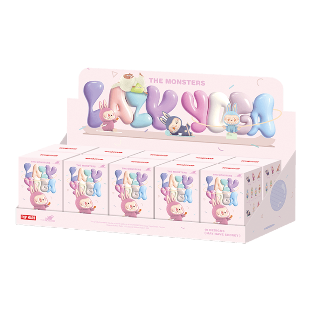 Pop Mart Labubu The Monsters - Lazy Yoga Series 2