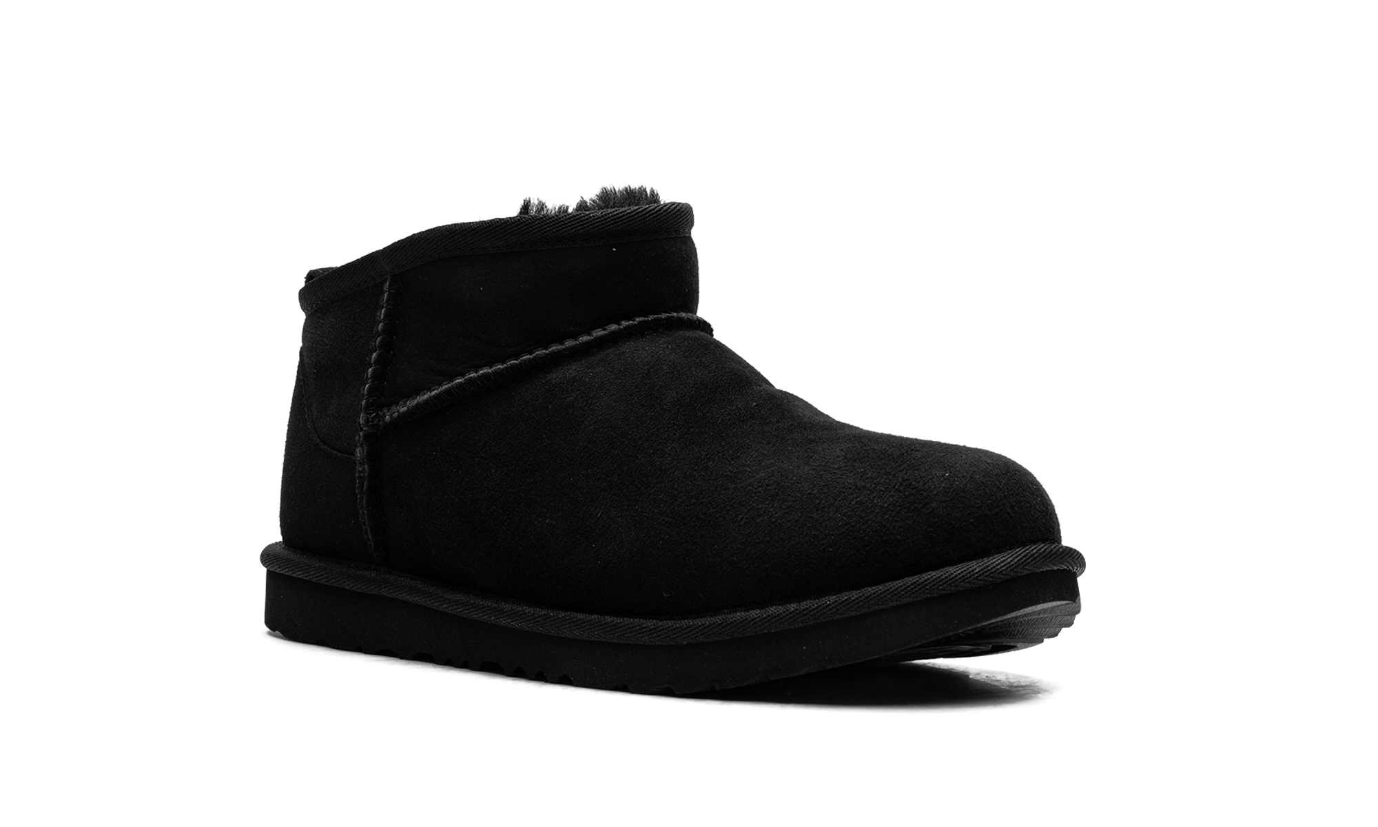 UGG Classic Ultra Mini Boot Black (Child) 2