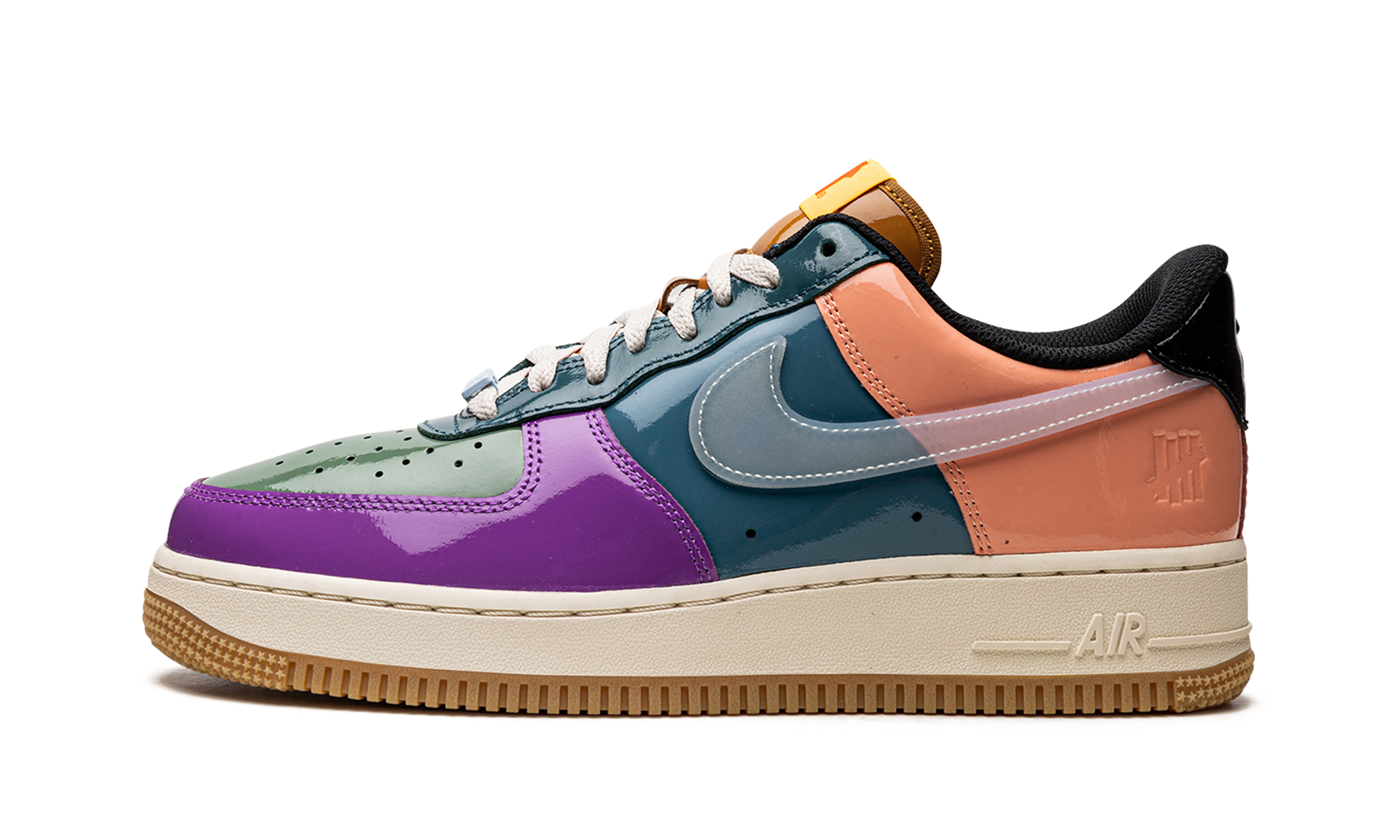 UNDEFEATED x Nike Air Force 1 Low Multi-Patent 1